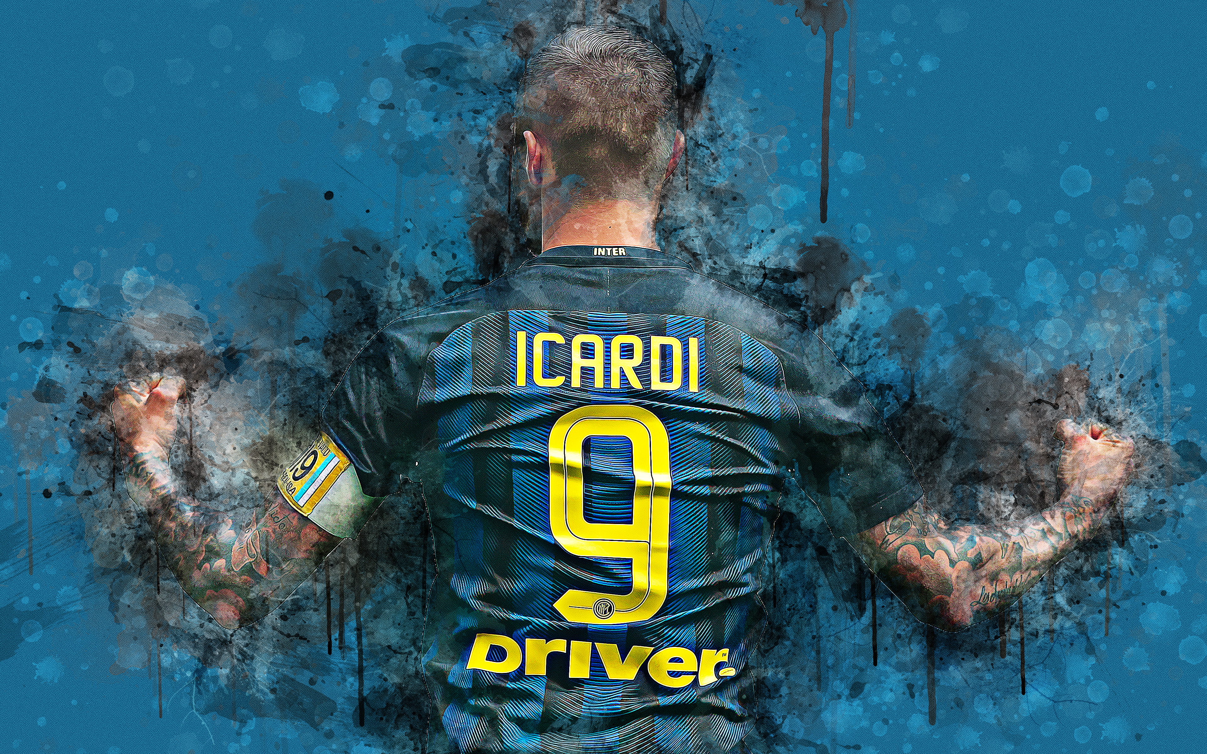 Soccer, Inter Milan, Mauro Icardi, 4K, HD Wallpaper