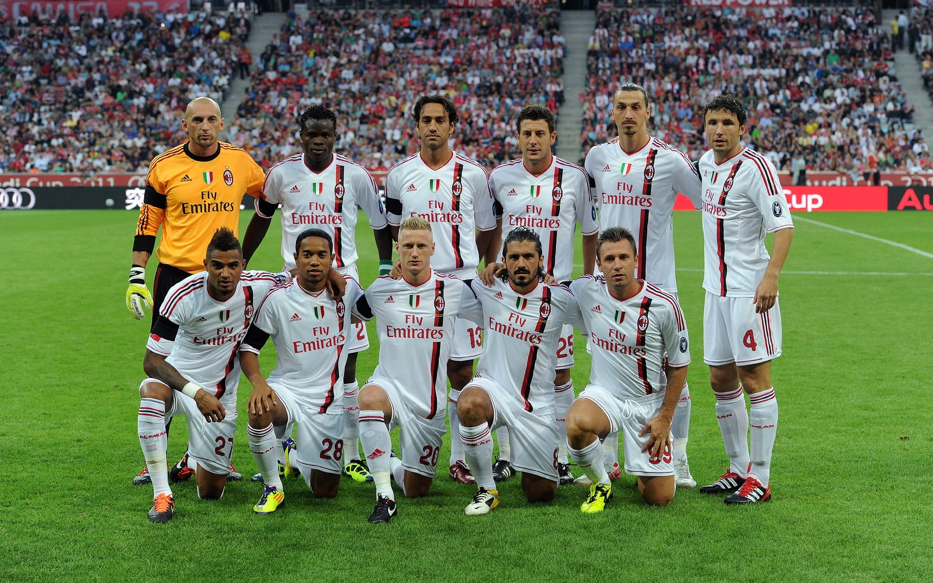 picture, star, milano, team, italy, milan, soccer, 1080P, ac, HD Wallpaper