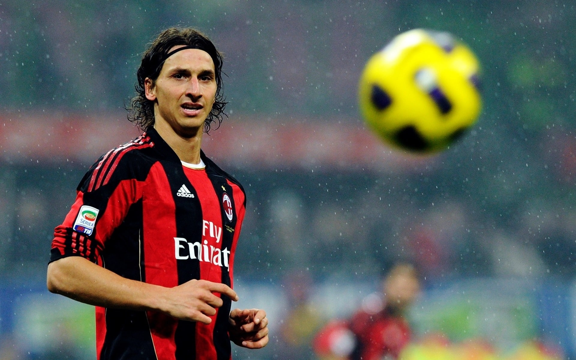 football, x, art, milan, ac, zlatan, soccer, hd, 1080P, ibrahimovic, stars, Yellow, sports, HD Wallpaper