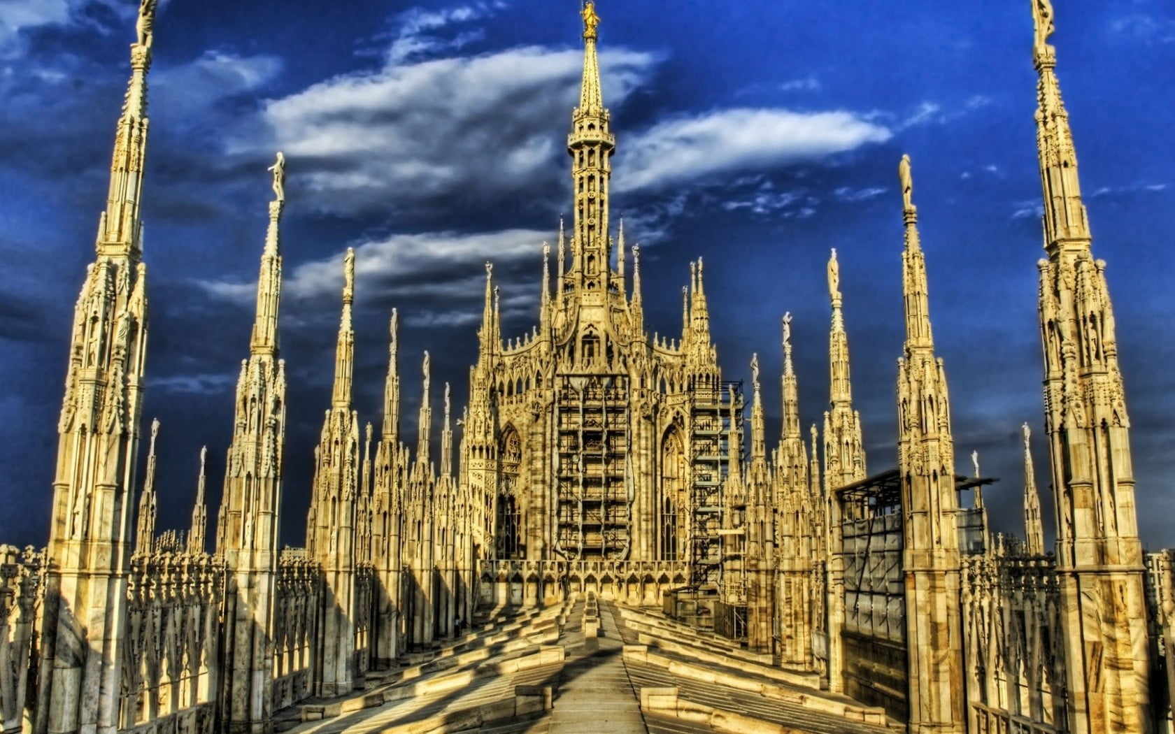 ancient civilization, concrete, milan, city, cathedral, tourism, building, Religious, tall - high, tower, belief, architecture, religion, spire, building exterior, HD Wallpaper