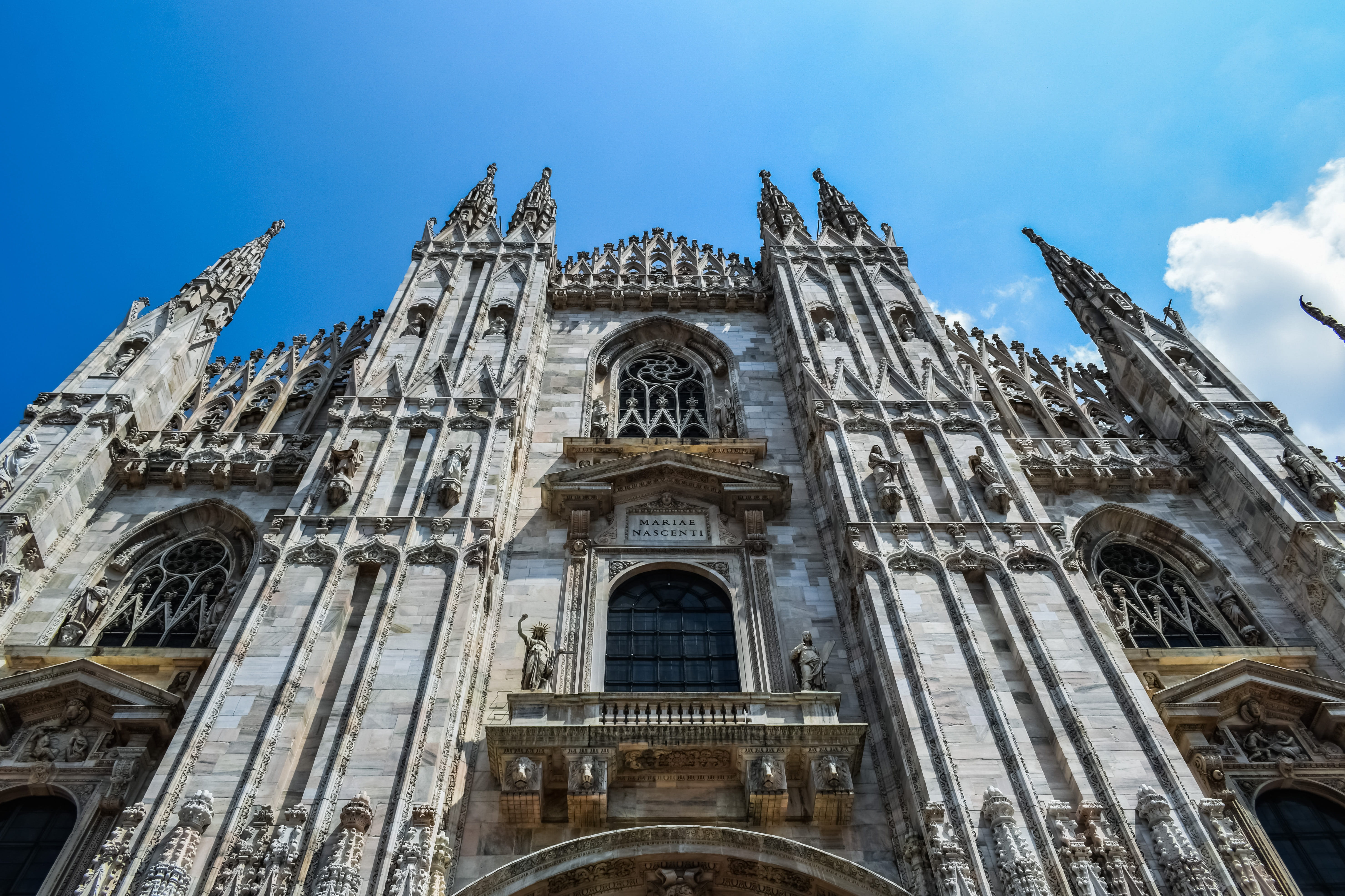 cathedral, design, italy, attraction, religion, gothic style, travel destinations, day, belief, arch, nature, building exterior, ornate, historically, built structure, HD Wallpaper
