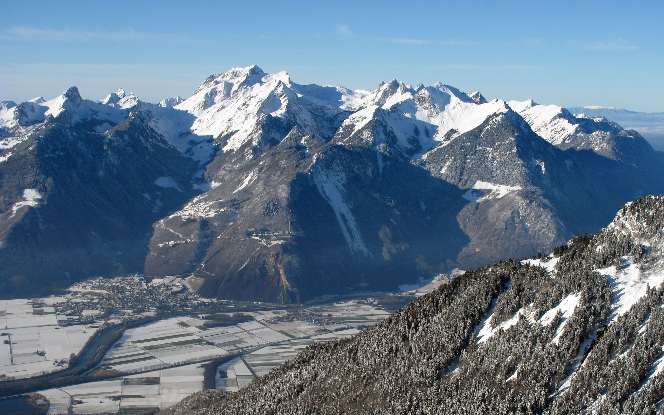 2K, leysin, switzerland, winter, vaud, HD Wallpaper