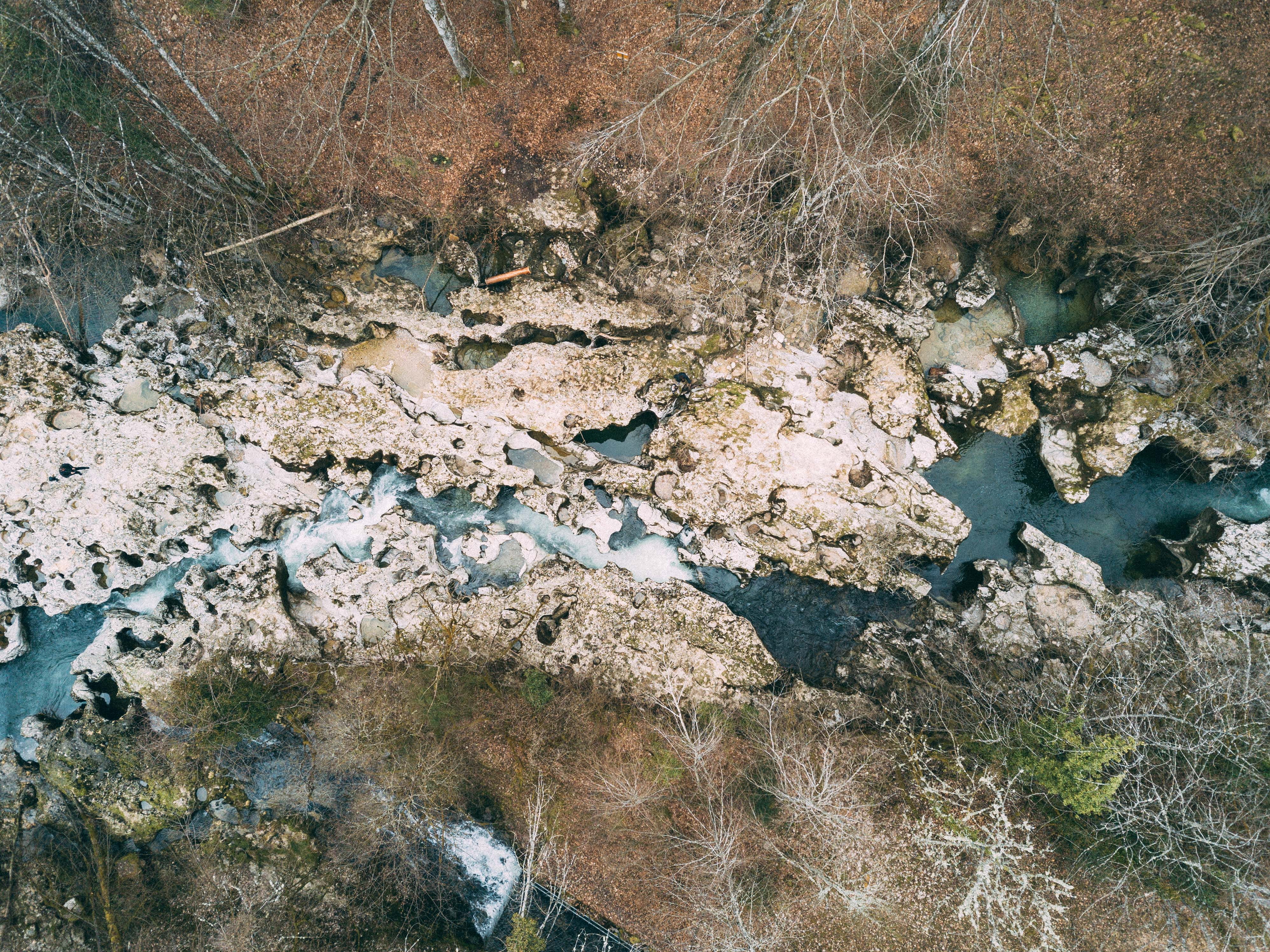 nature, land, vaud, tree, solid, tranquility, lake, no people, high angle view, fly, lesclées, rock, shallow, 4K, day, reflection, plant, dji, forest, HD Wallpaper