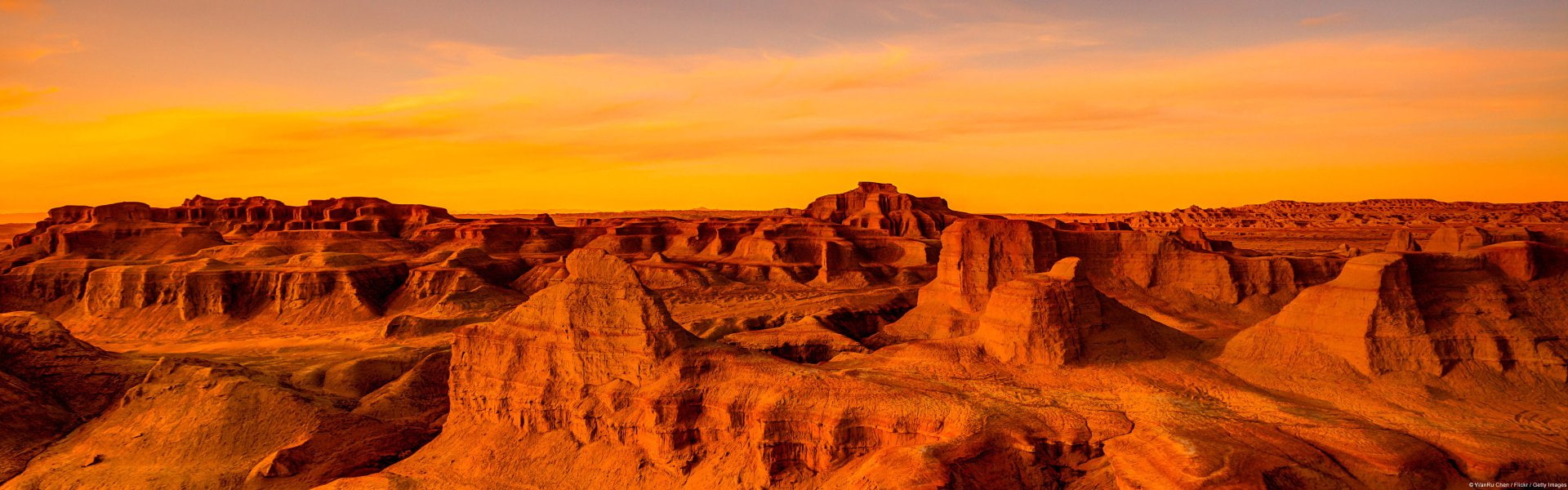 Desert, Earth, 1080P, Gobi Desert, Sunset, HD Wallpaper