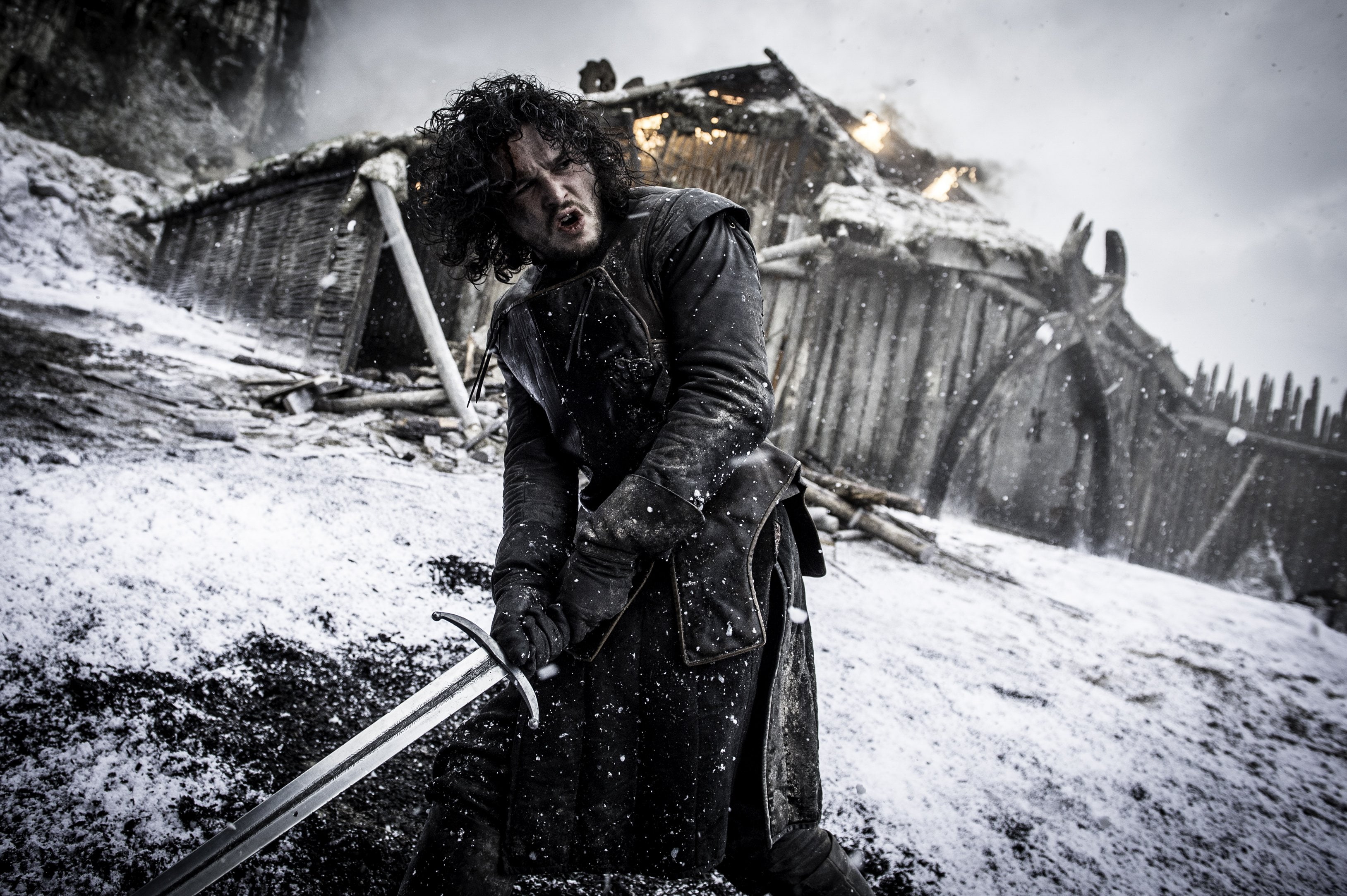 2K, Game of Thrones, Kit Harington, Jon Snow, HD Wallpaper