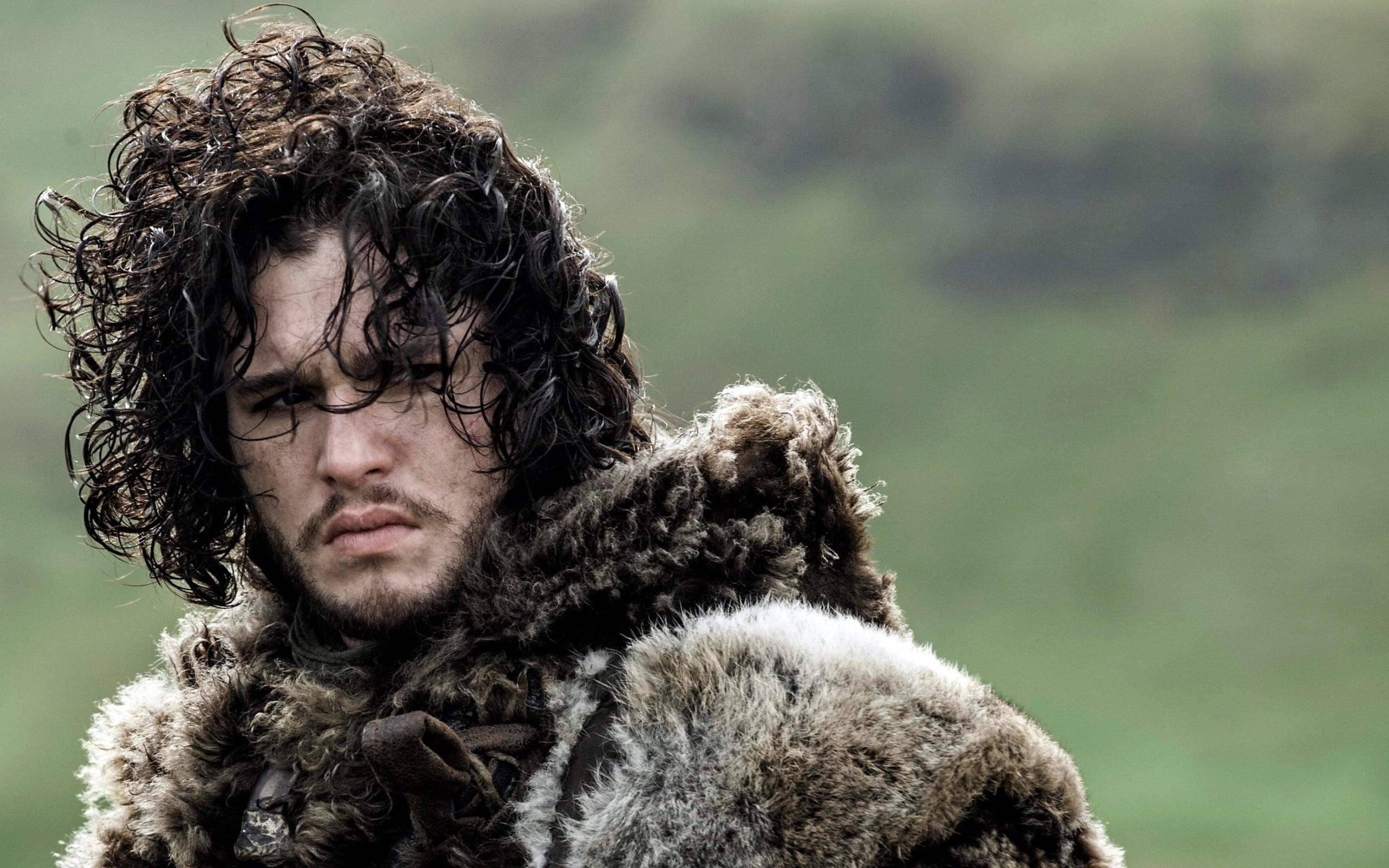 caucasian Ethnicity, adult, curly Hair, winter, men, lifestyles, game of thrones, nature, kit harington, brown hair, social issues, 2K, young Adult, people, HD Wallpaper