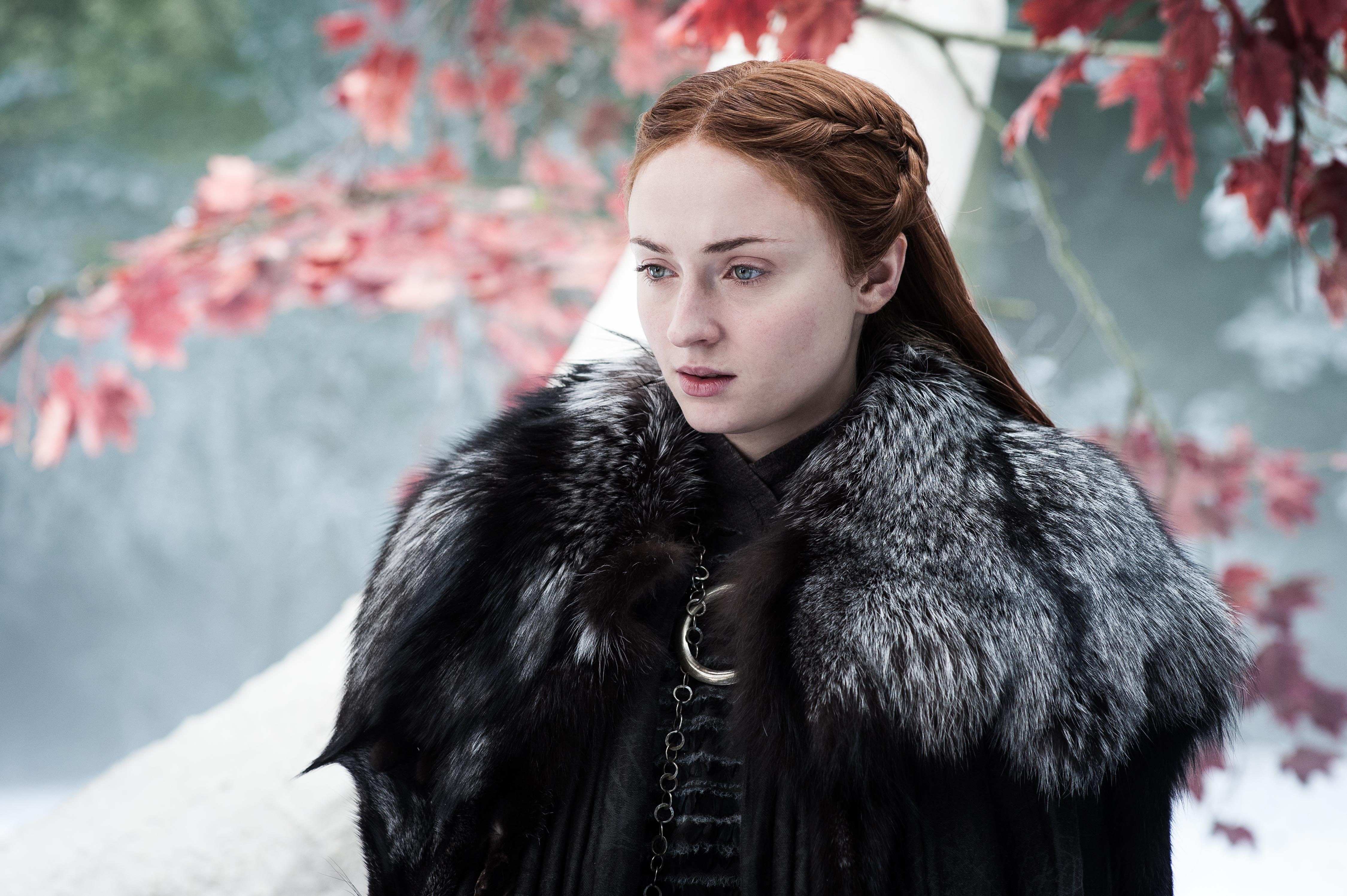 Sophie Turner, 4K, Game of Thrones, Sansa Stark, 4K, Season 7, HD Wallpaper