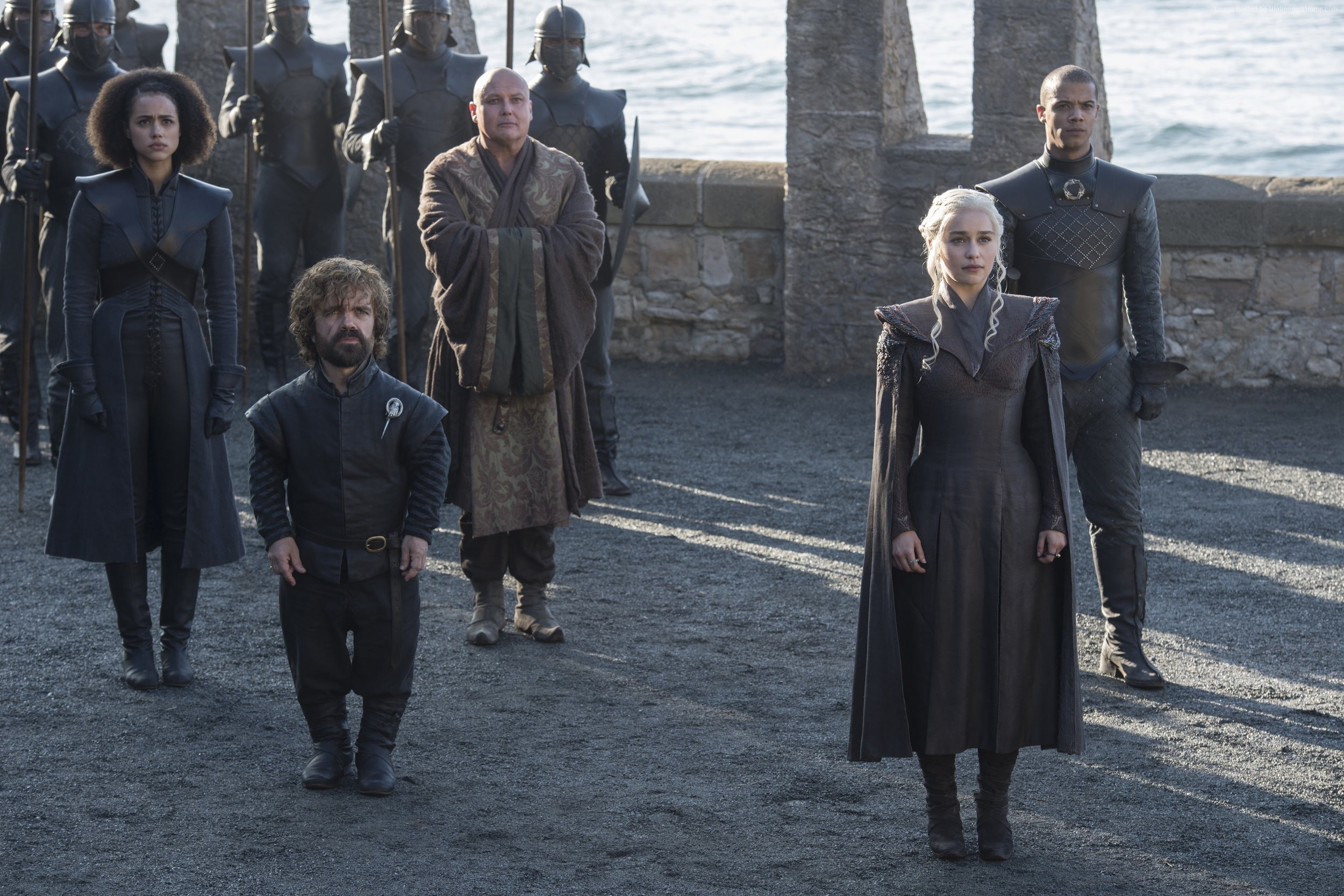lifestyles, walking, Game of Thrones, group of people, 1080P, full length, Peter Dinklage, casual clothing, senior adult, city, street, best tv series, HD Wallpaper