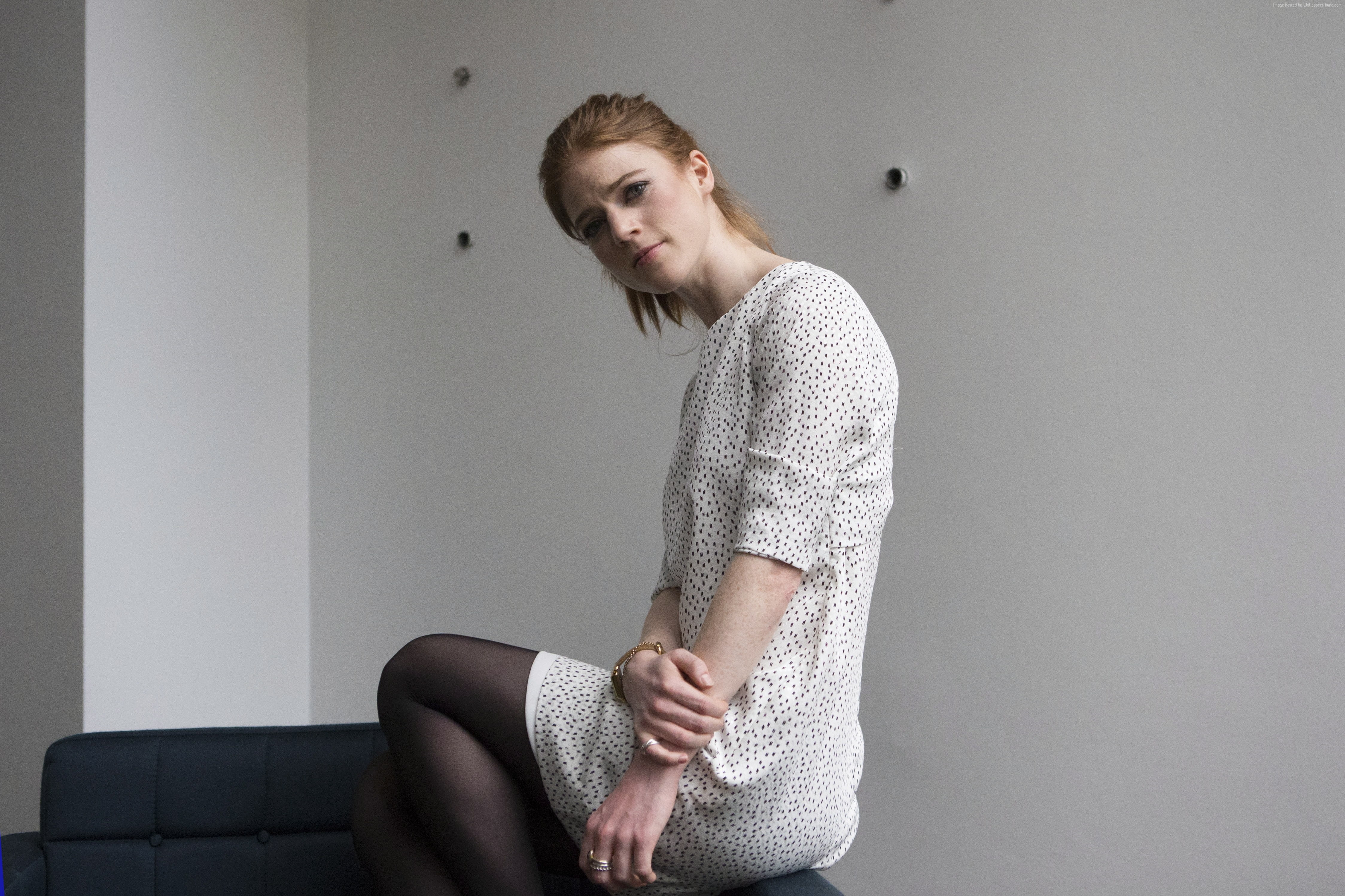 4K, actress, Rose Leslie, Most Popular Celebs, HD Wallpaper