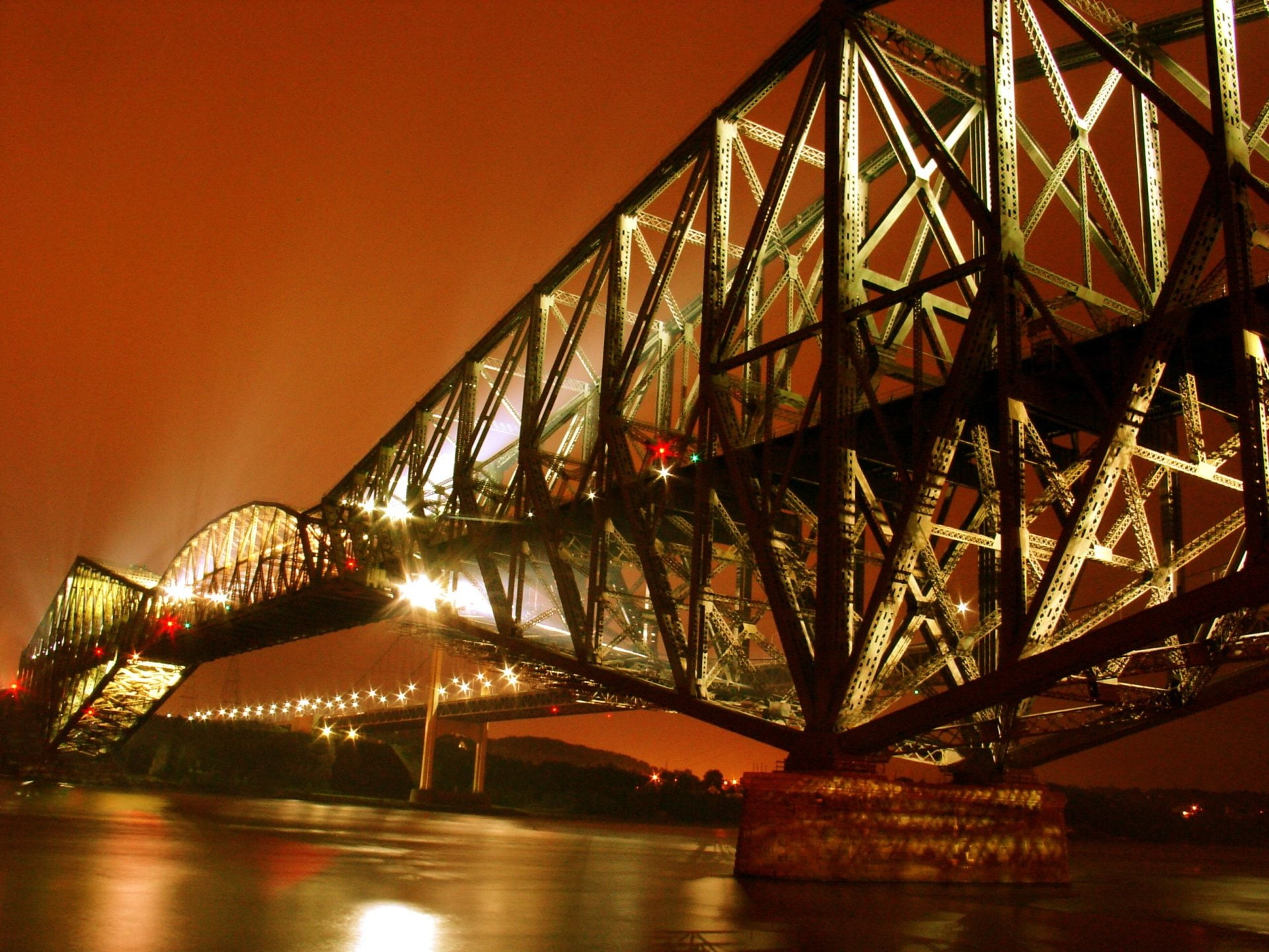 1080P, Bridges, Quebec Bridge, Bridge, HD Wallpaper