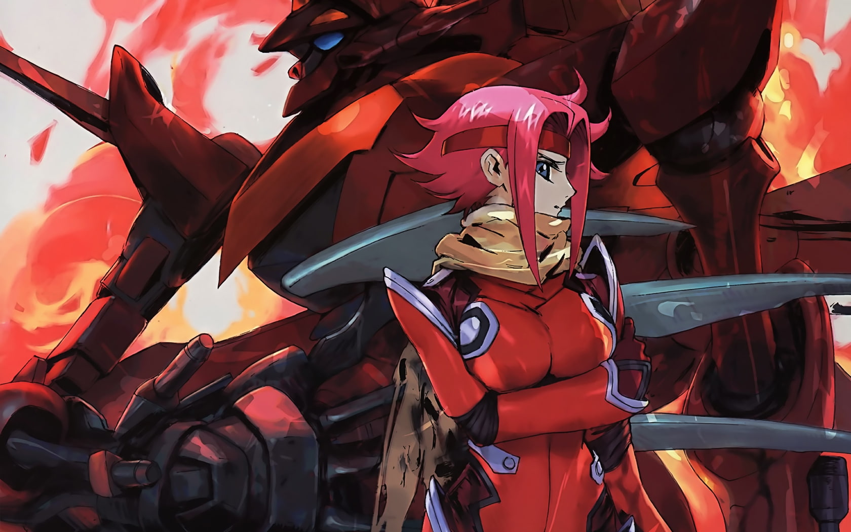 stadtfeld, geass, 720P, anime, x, kallen, Code Geass, code, Stadtfeld Kallen, art, hd, HD Wallpaper