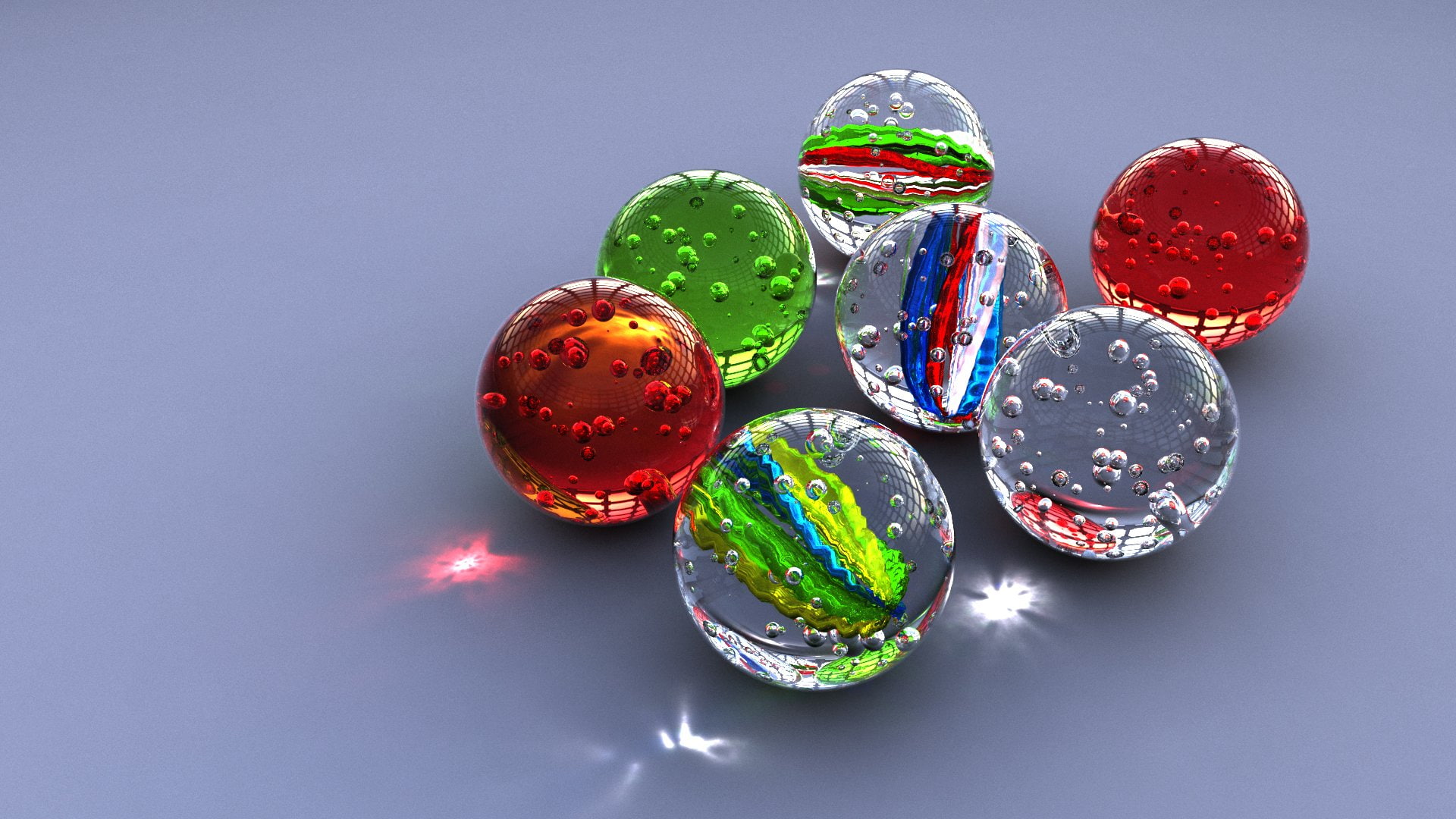 bokeh, Marble, 1920x1080 px, Marbles, toy, sphere, glass, ball, circle, 1080P, HD Wallpaper
