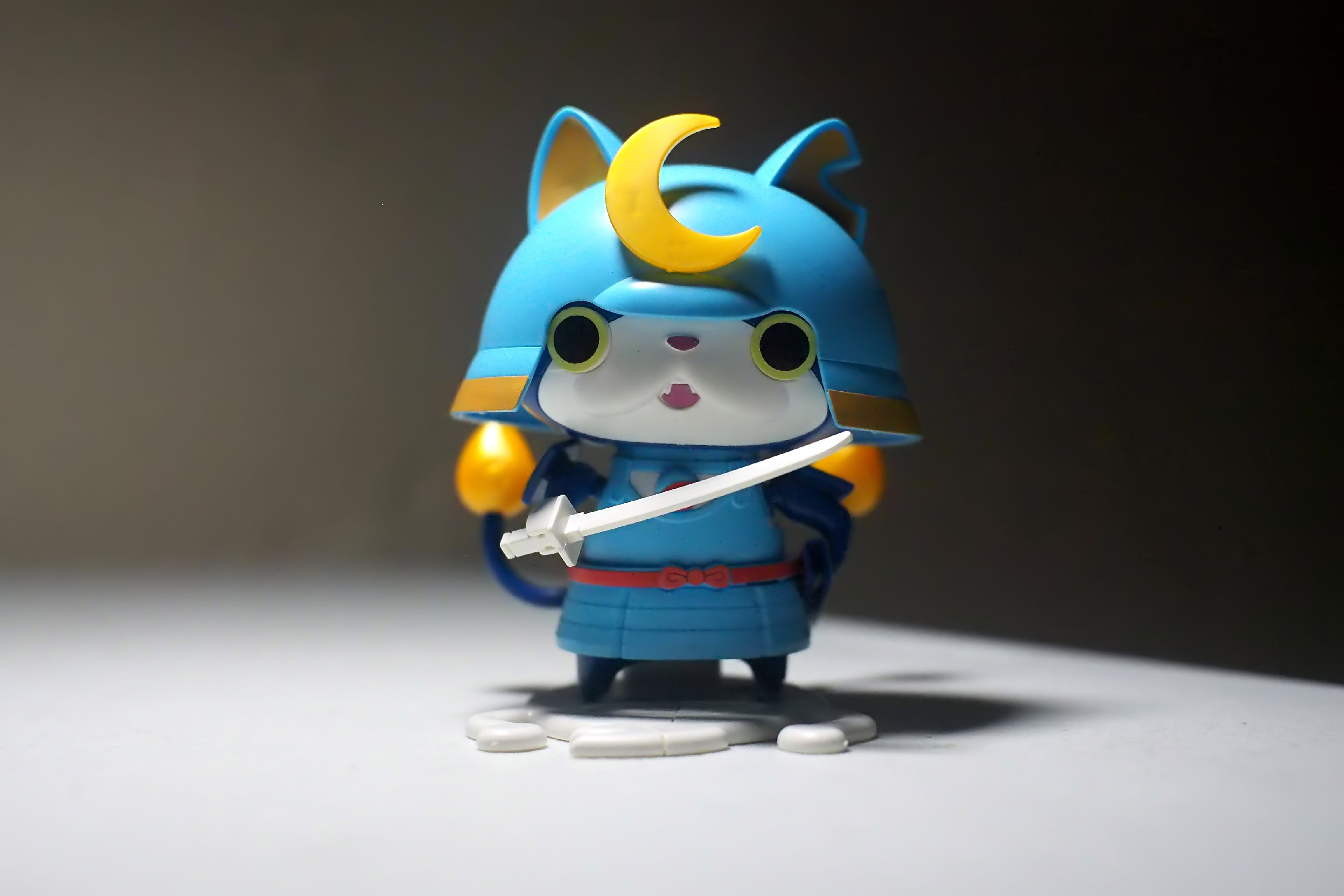 single object, human representation, black background, character, 4K, cut out, japanese, cute, bushinyan, cartoon, representation, fun, mammal, still life, HD Wallpaper