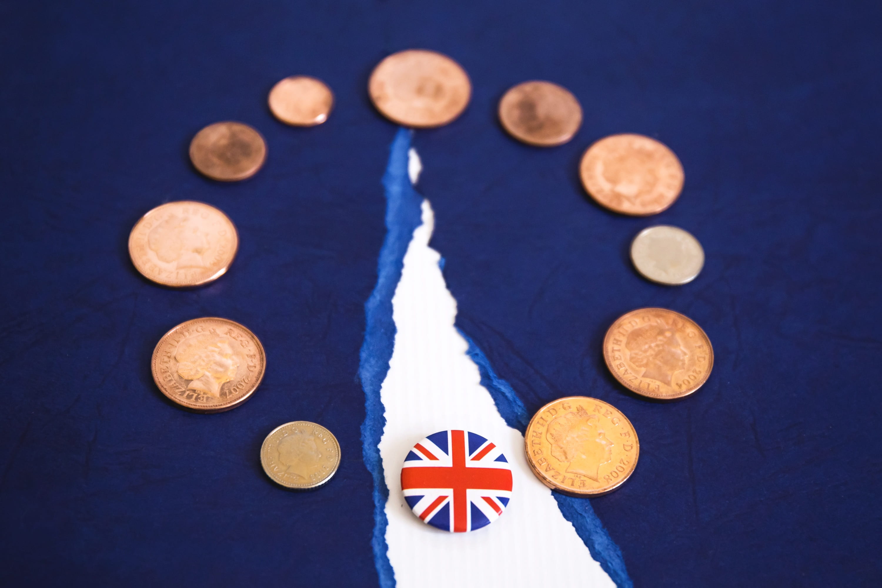 money, economy, geometric shape, brexit, british, art and craft, breakdown, blue, design, high angle view, food and drink, euro, pattern, european, close-up, HD Wallpaper