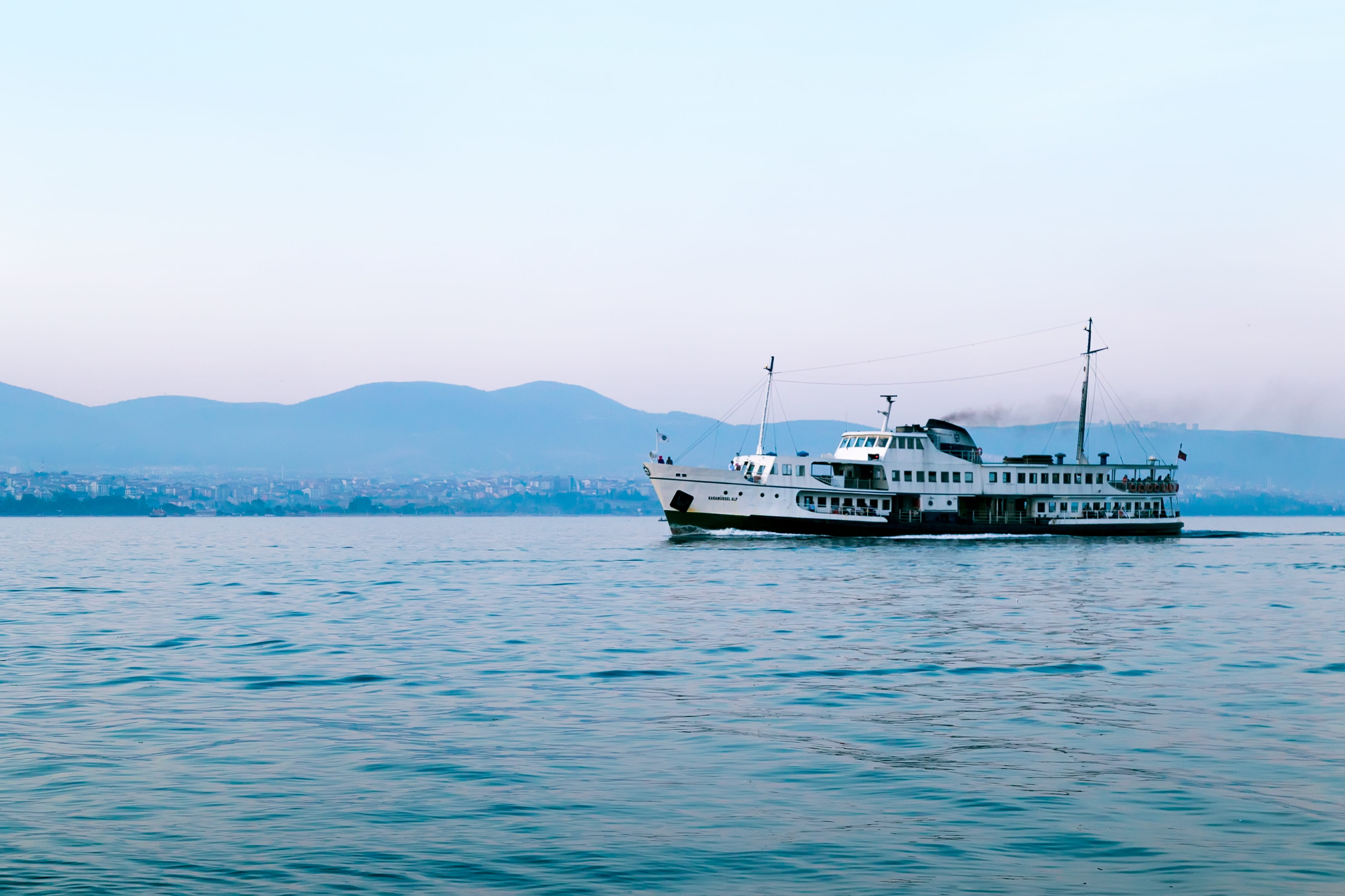 sail, coastal, outdoors, travel, mountain, day, ship, sailboat, port, background, luxury, environmental, composition, nature, waterfront, yacht, landscape, HD Wallpaper