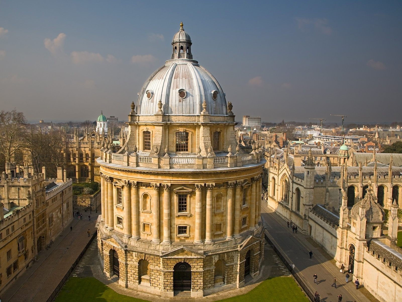 place of worship, tourism, sky, religion, building exterior, nature, 720P, built structure, architecture, United kingdom, outdoors, spirituality, Oxford, HD Wallpaper