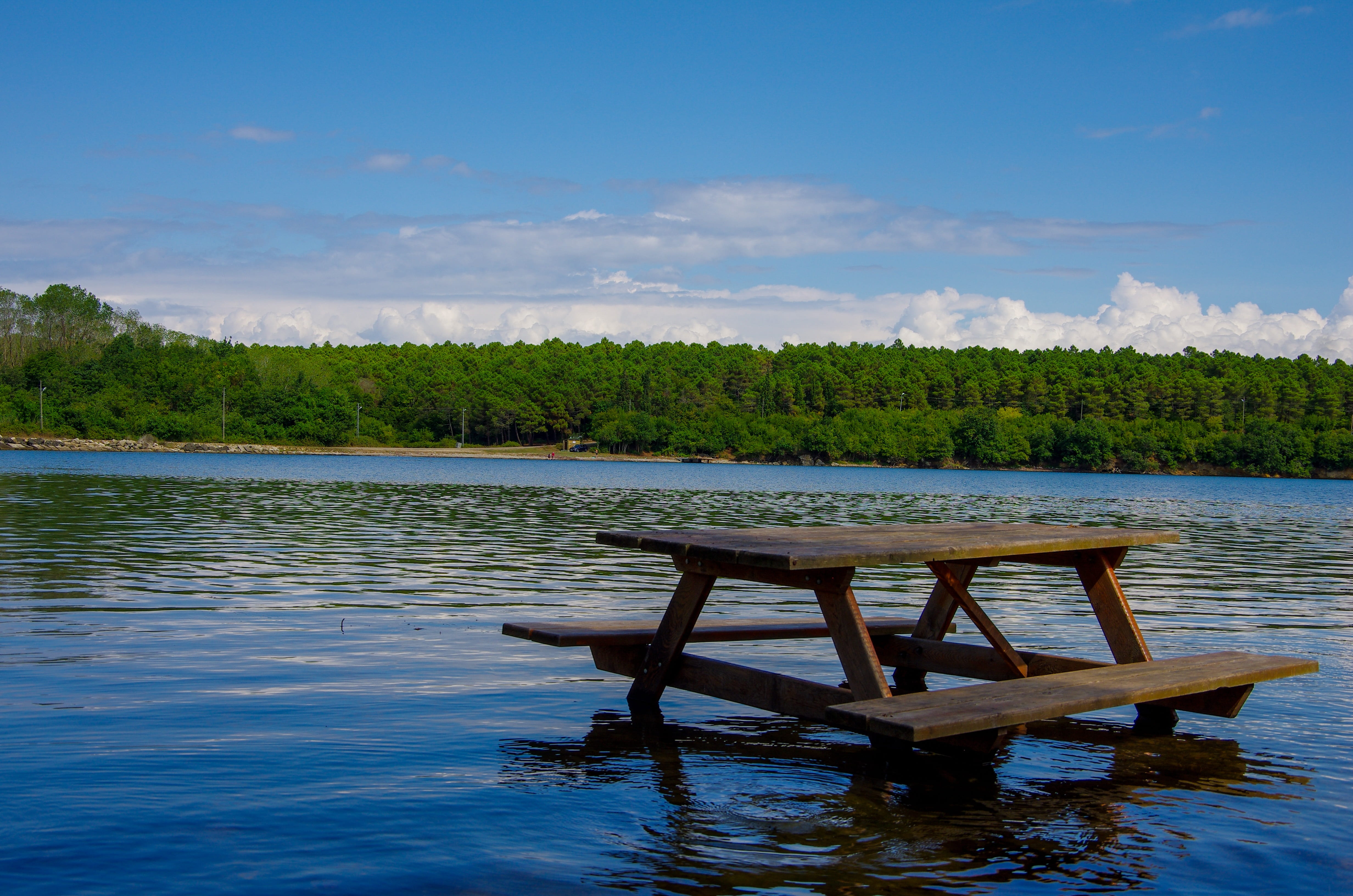 scenics - nature, bank, day, put it in the, sky, nautical vessel, landscape, akliman, turkey, water, tree, marine, tranquility, travel, plant, lake, gulf, HD Wallpaper
