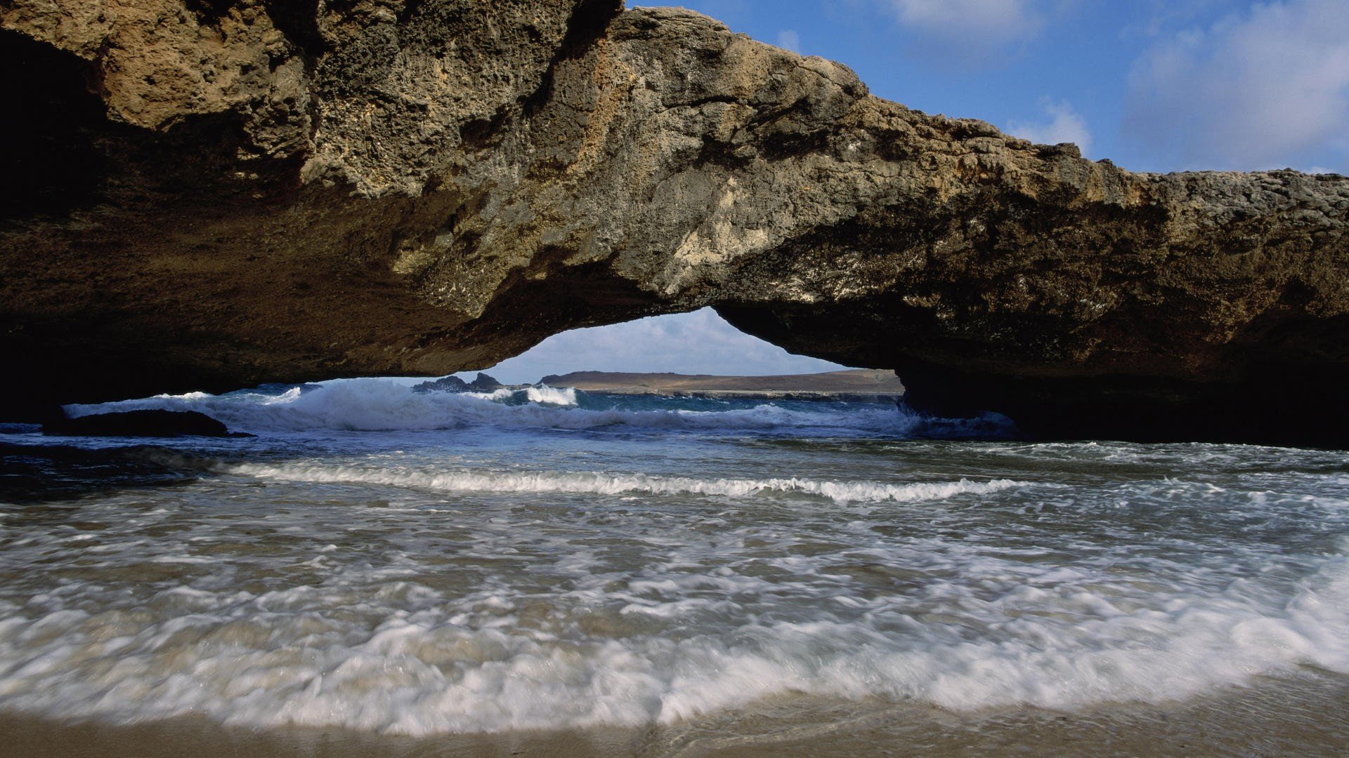 natural, nature, bridge, aruba, 1080P, beaches, HD Wallpaper