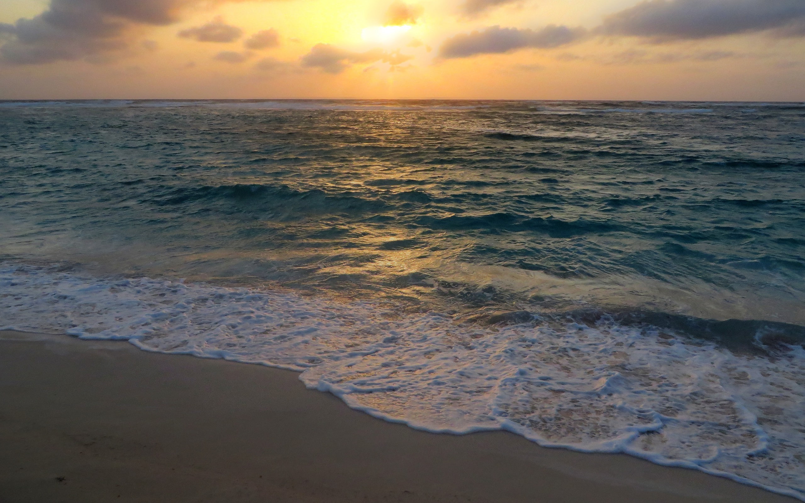 Aruba, beach, 2K, sunrise, HD Wallpaper