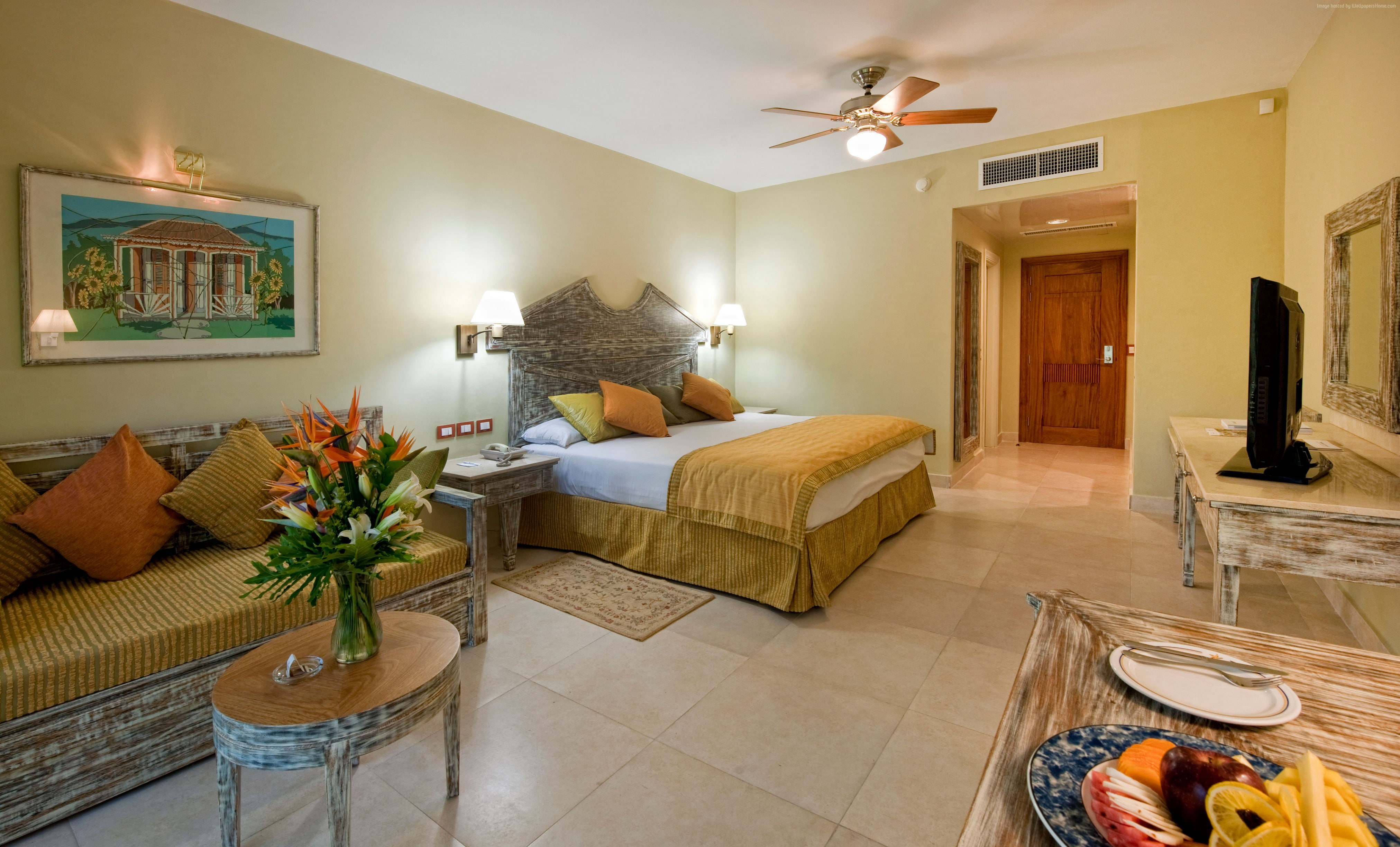 Best Hotels of 2015, vacation, 4K, tourism, resort, room, Iberostar Grand Rose Hall, travel, HD Wallpaper