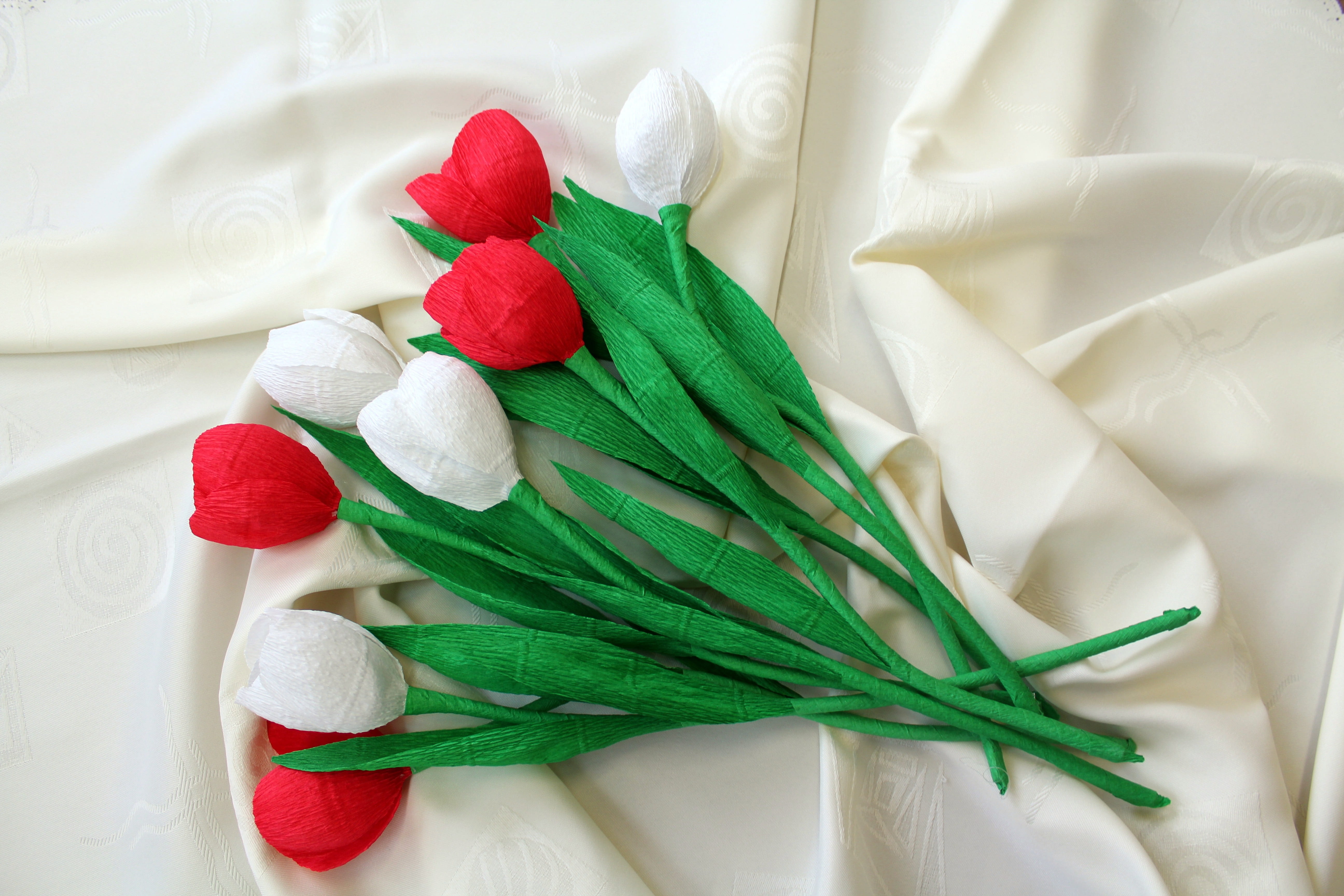 textile, food and drink, green color, material, close-up, directly above, no people, holiday, national colors, bunch of flowers, nature, white color, food, HD Wallpaper