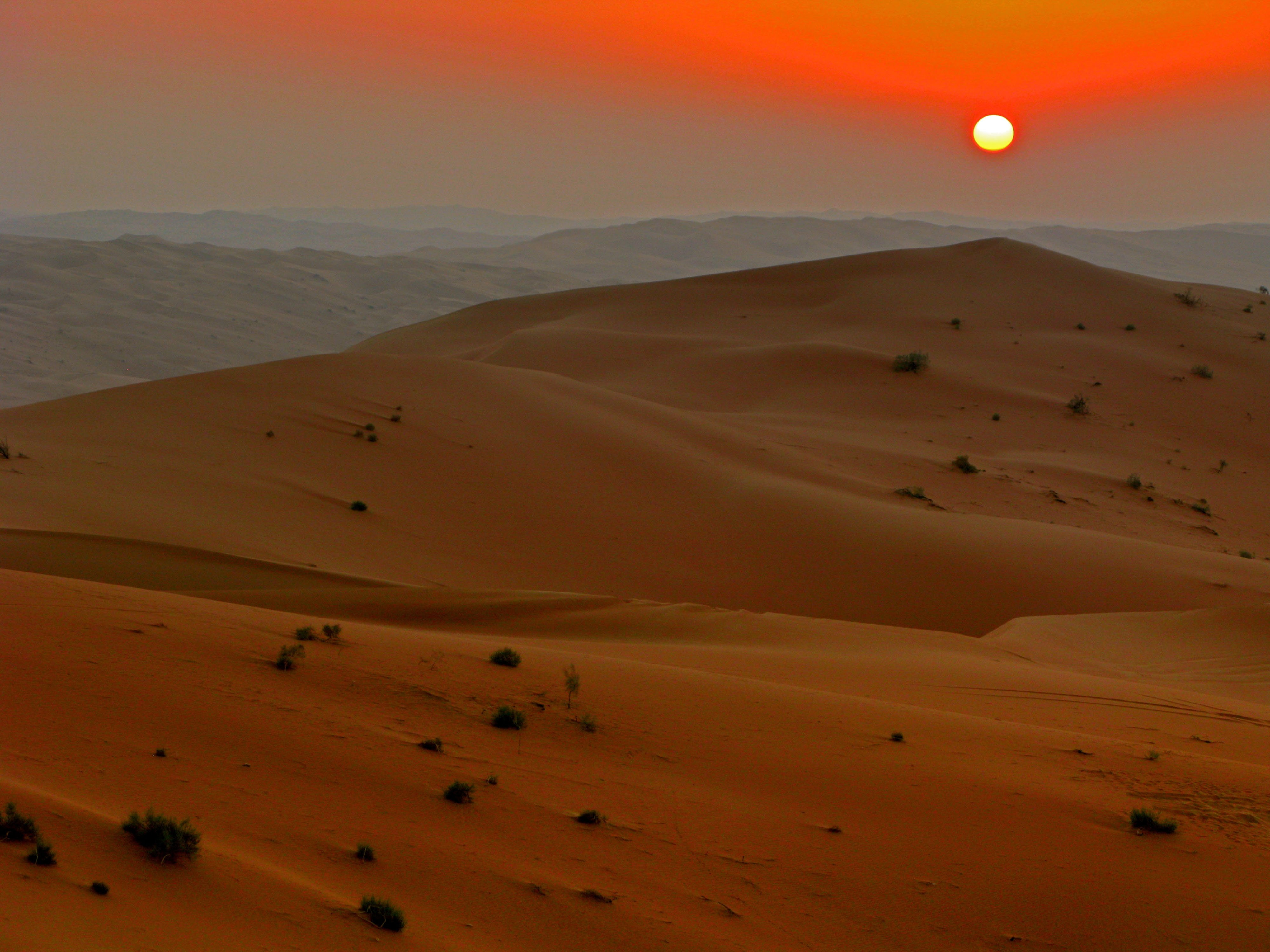 4K, rub, sunset, khalid, nov, 07 jpg, HD Wallpaper