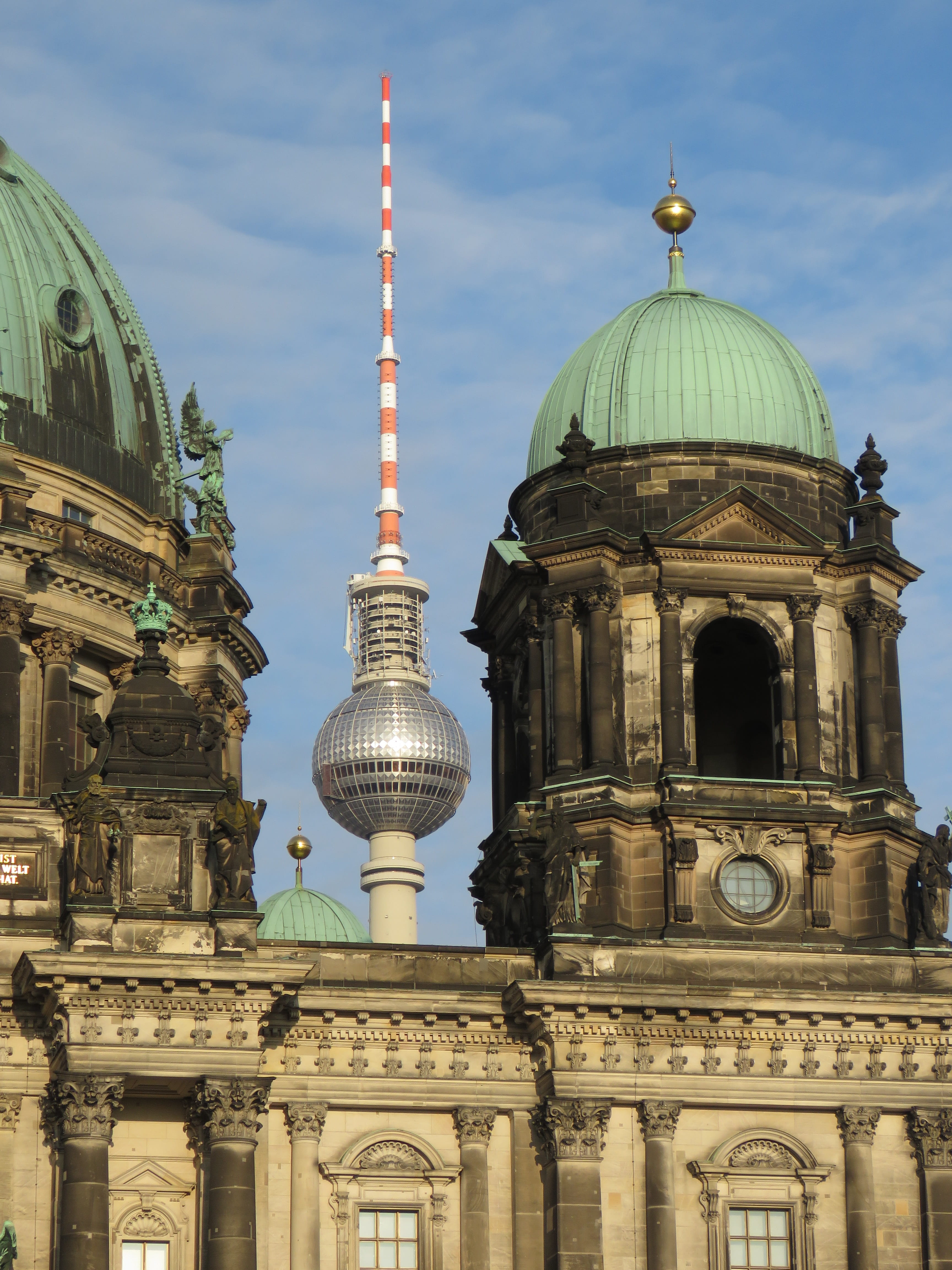 built structure, travel, capital, berlin cathedral, building exterior, sky, alex, no people, travel destinations, architecture, religion, spirituality, Phone HD Wallpaper