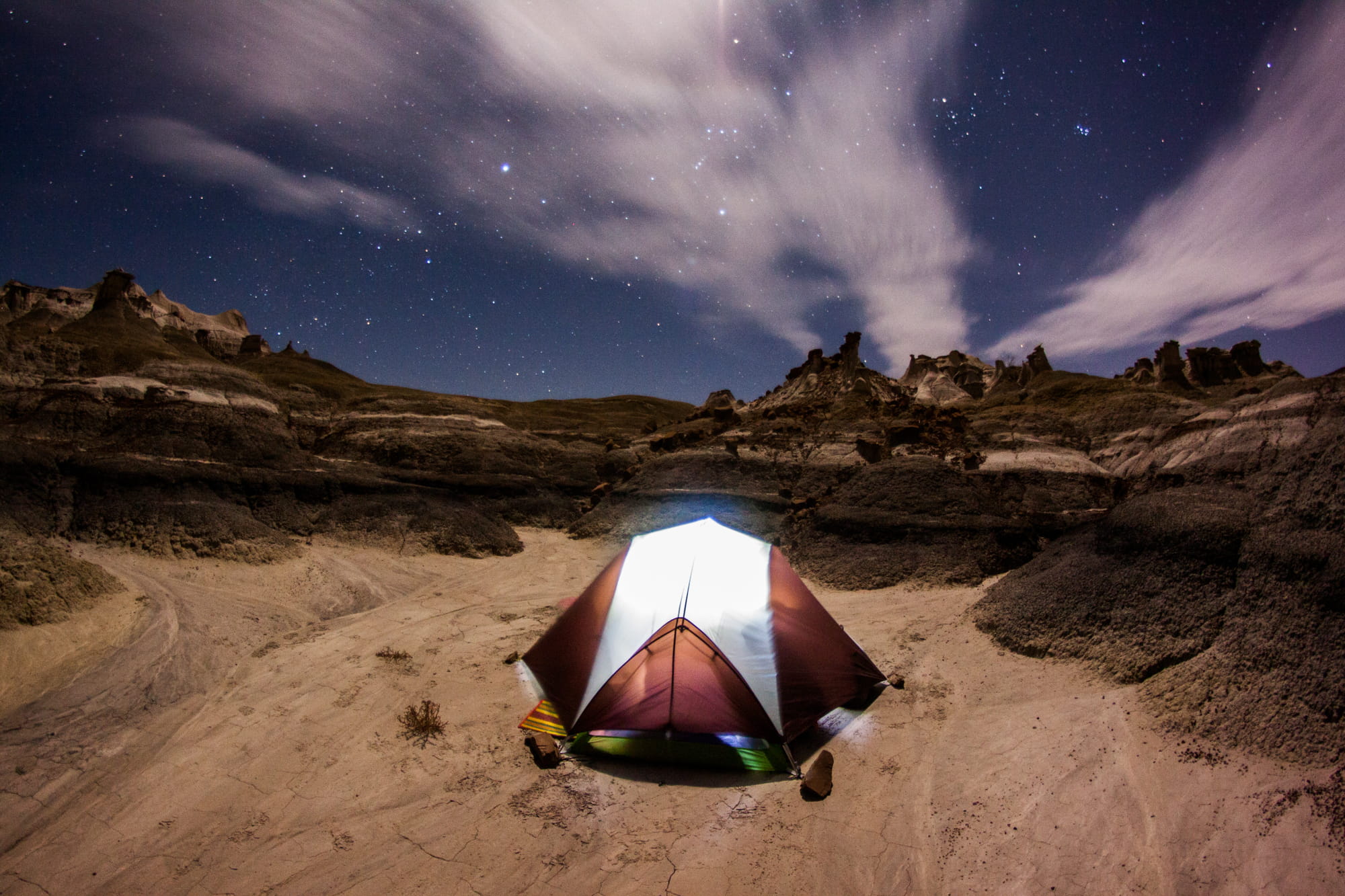 astronomy, star - space, desert, rock, nighttime, nature, white, scenics - nature, outdoors, dome, sand, landscape, dawn, clouds, beauty in nature, sky, HD Wallpaper