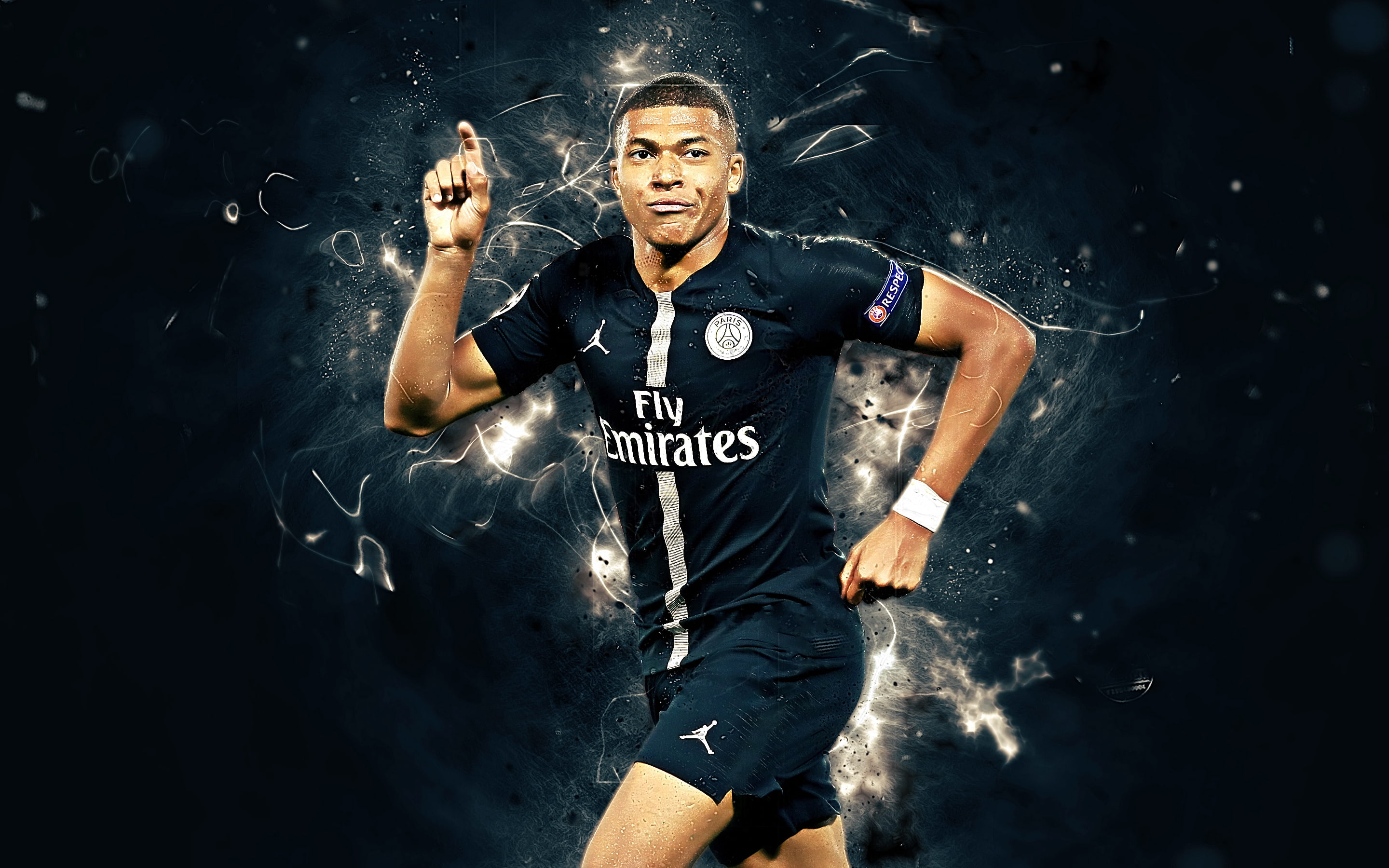Soccer, 2K, Paris Saint-Germain F.C., Kylian Mbappé, French, HD Wallpaper