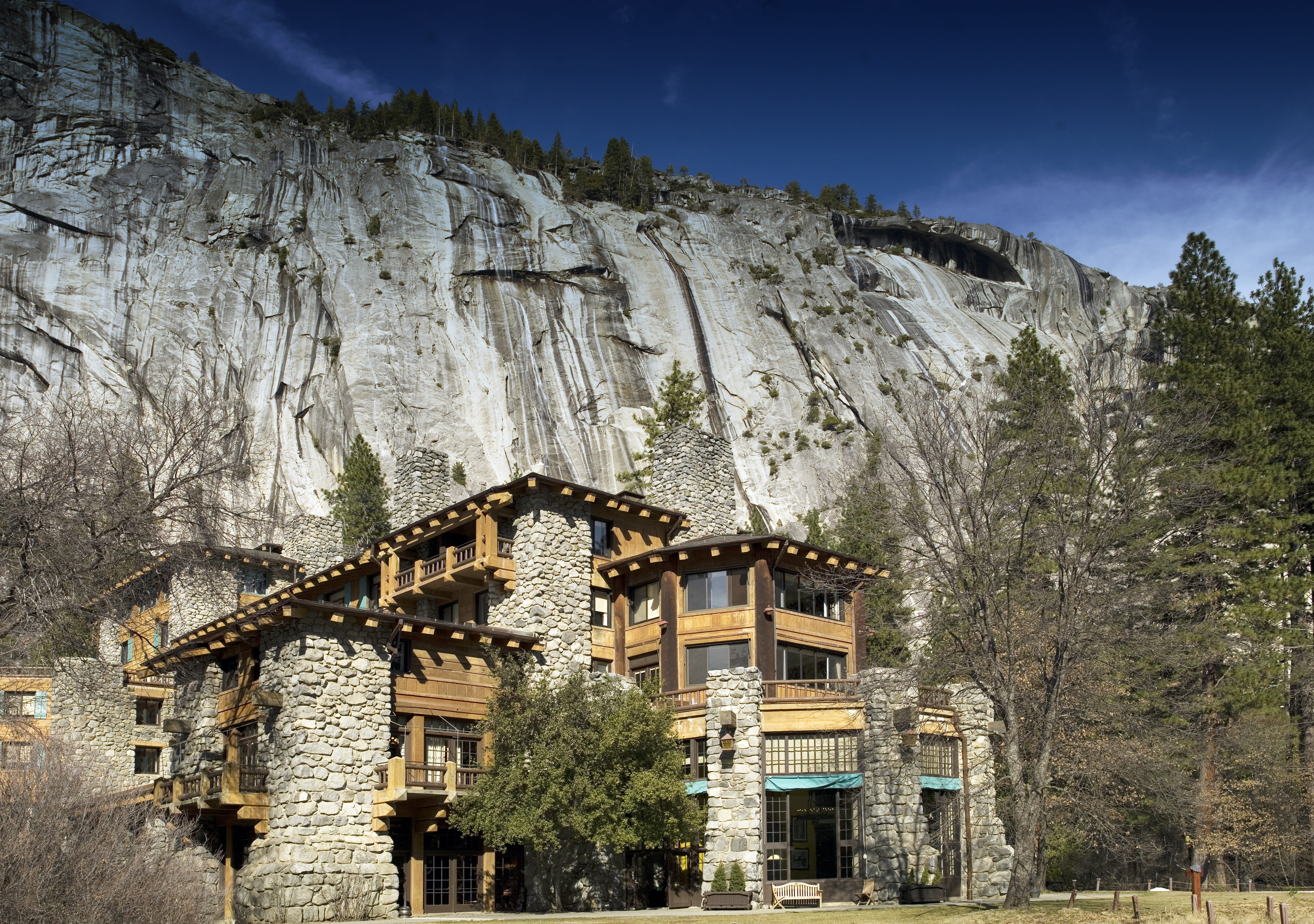 house, built structure, california, outdoors, low angle view, architecture, mountain, national, day, plant, rock formation, travel destinations, hotel, HD Wallpaper