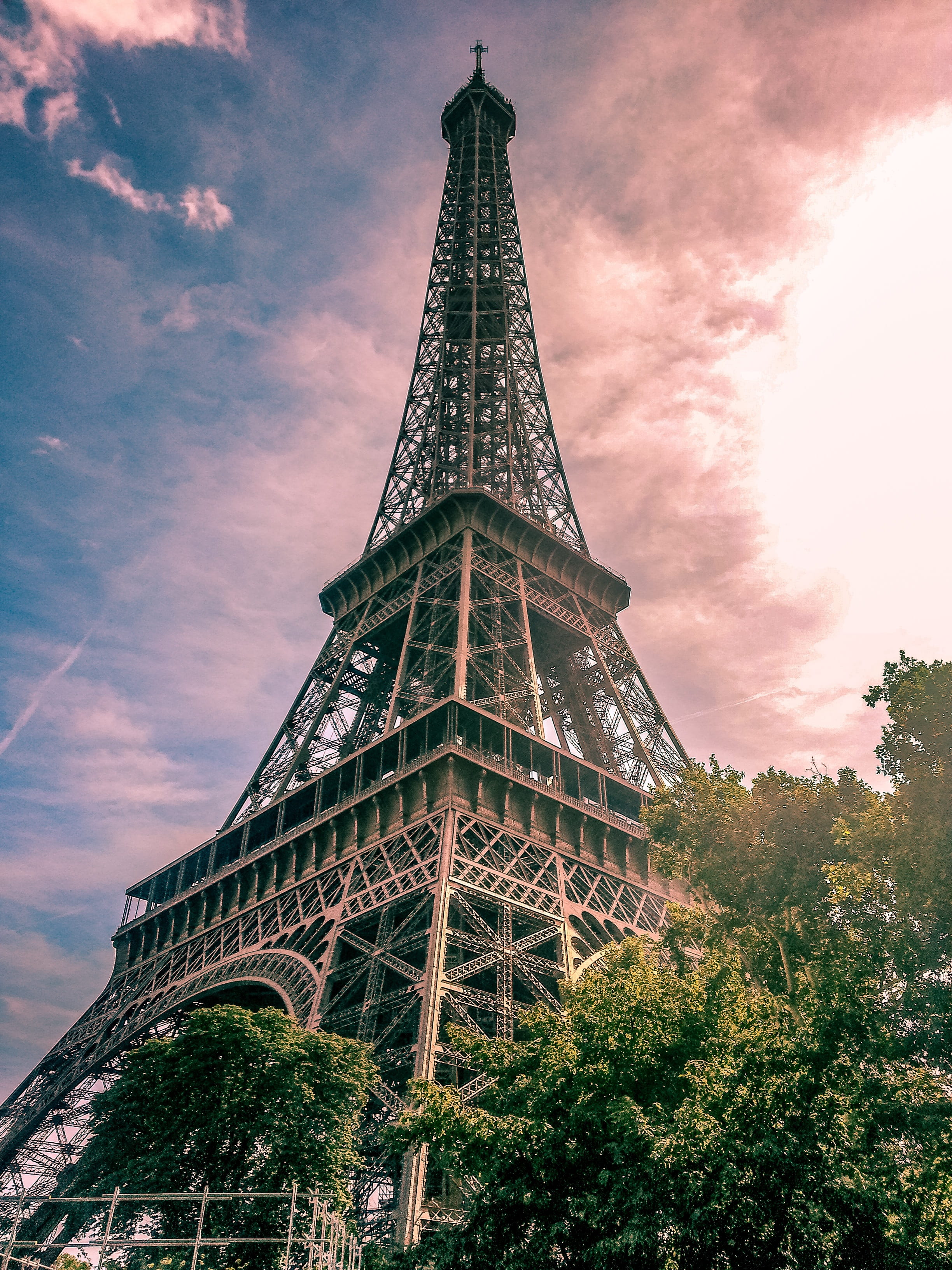 eifell, historical, travel, holiday, no people, iron - metal, union, attraction, tourism, building exterior, tour, paris, building, travel destinations, Phone HD Wallpaper