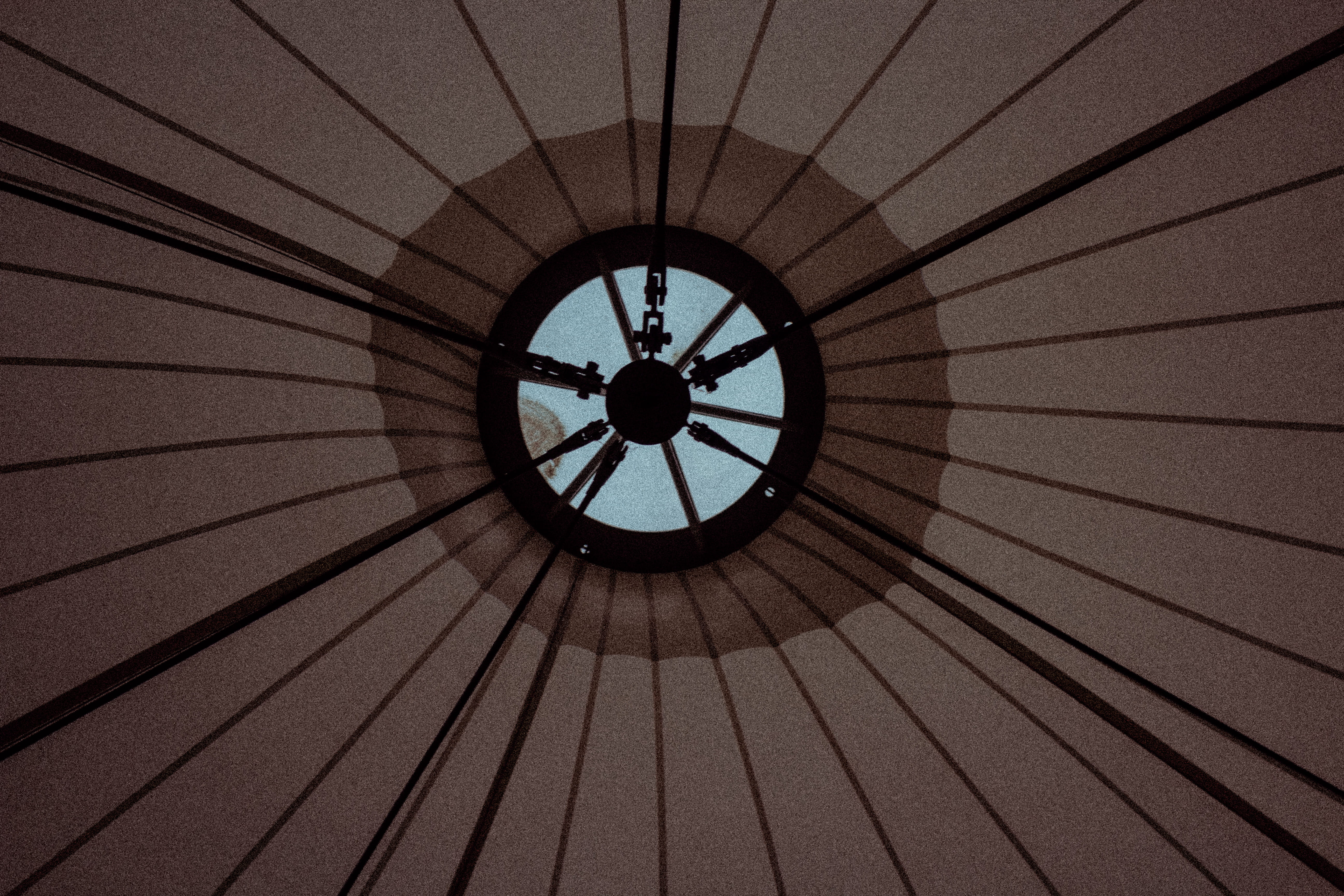 parasol, full frame, pattern, brown, plant, nature, lines, design, point, roof, tent, backgrounds, dimetion, machine, window, dome, geometric shape, low angle view, HD Wallpaper