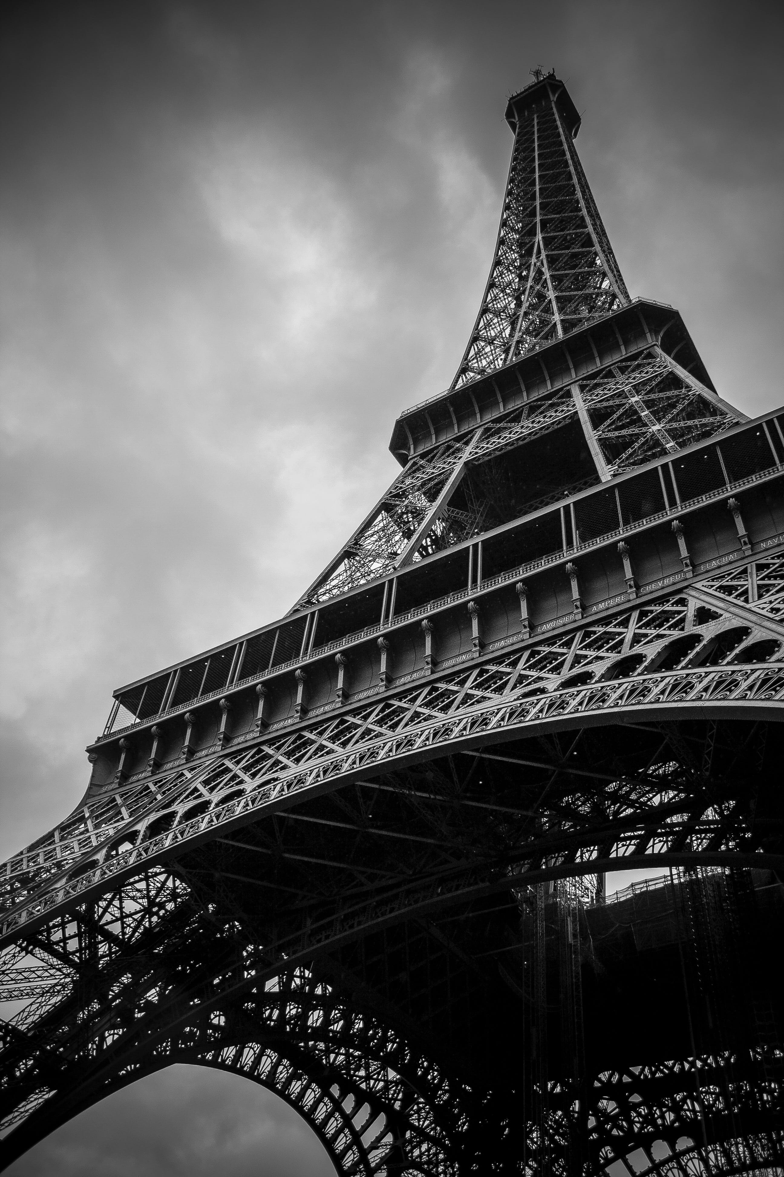 built structure, metal, travel destinations, historical, tower, outdoors, tall - high, tourism, 4K, iron - metal, historic, sky, travel, day, architecture, Phone HD Wallpaper