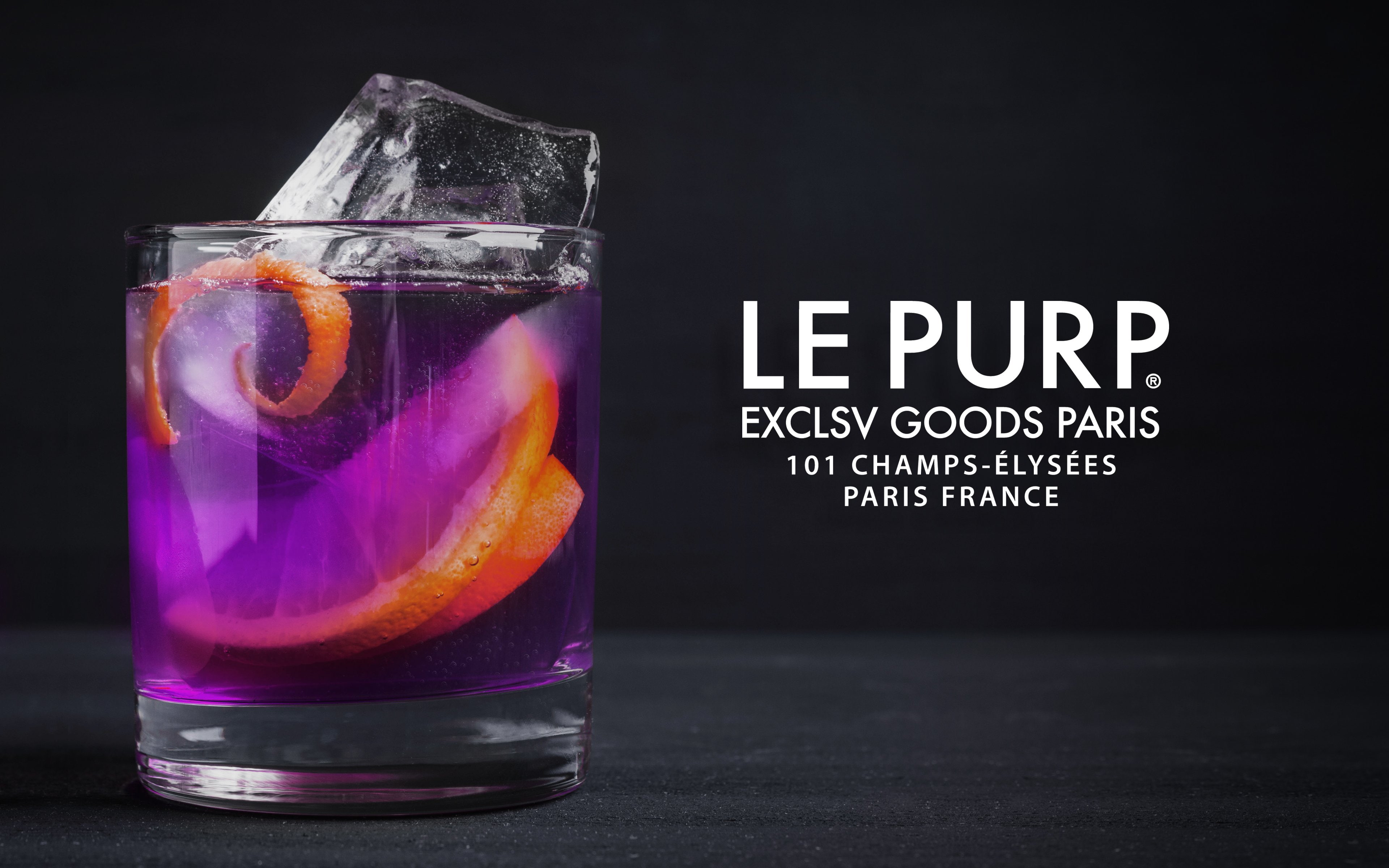 liqueur, 4K, le purp, purp, 101 champs elysees, violet drink, lepurp, purpledrink, purple, HD Wallpaper