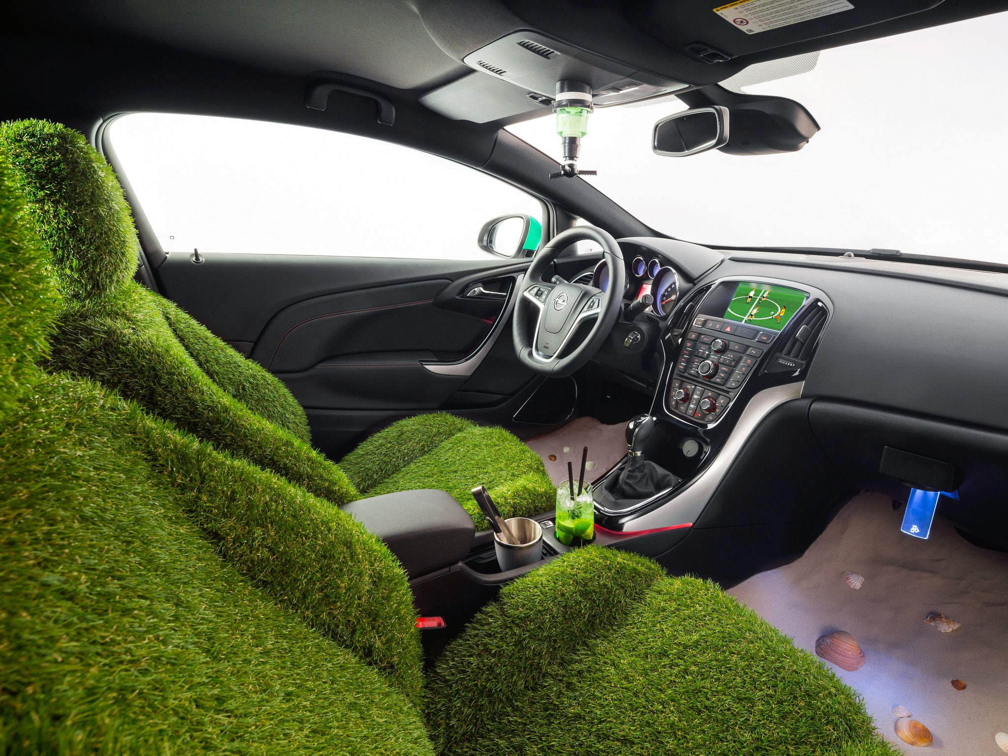 opel, astra, 2014, 1080P, gtc, interior, copacabana, HD Wallpaper
