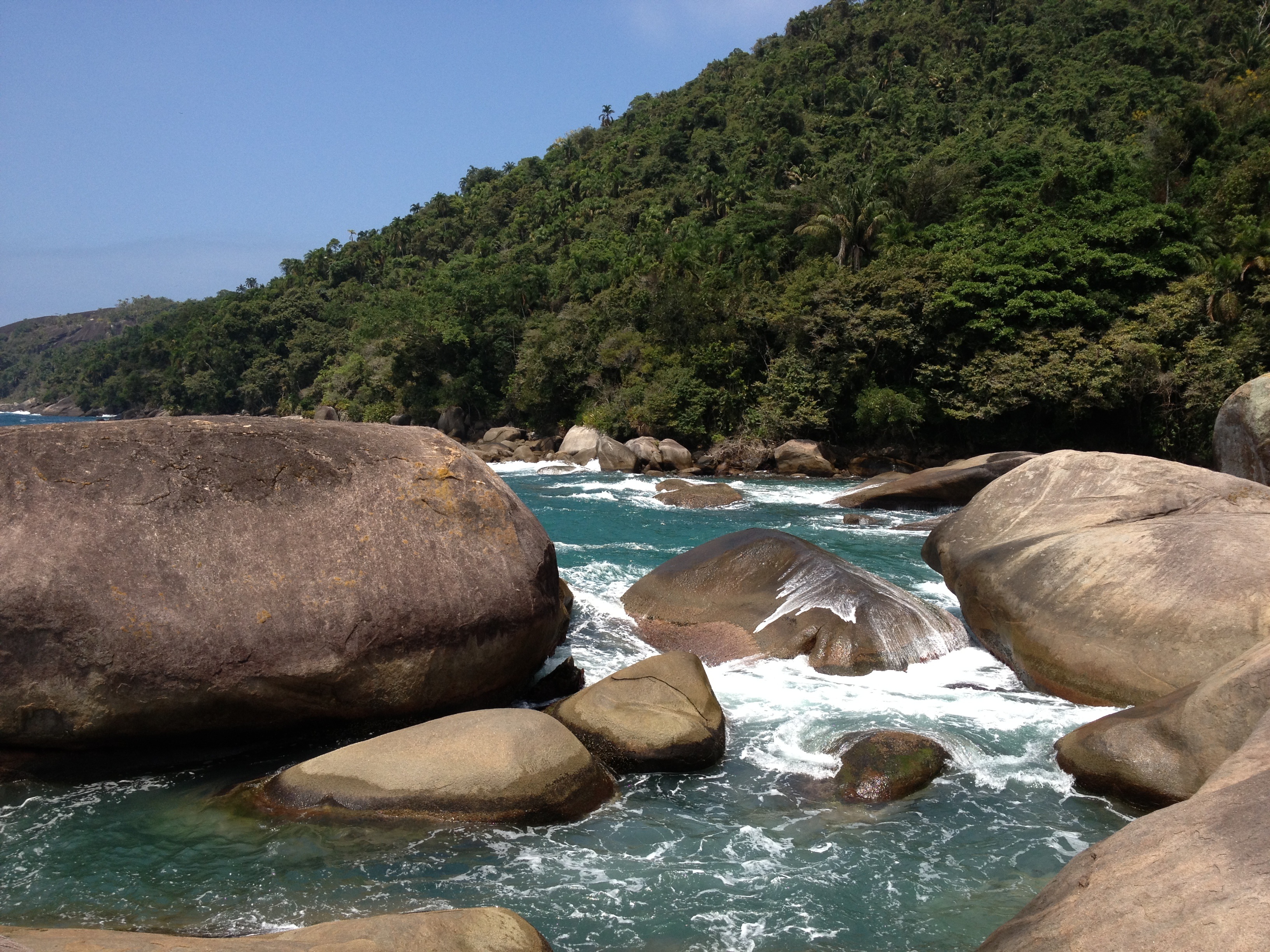 tree, rio de janeiro, solid, scenics - nature, tourist attraction, rock, scenics, rock - Object, sky, tranquility, sol, non-urban scene, outdoors, mar, HD Wallpaper