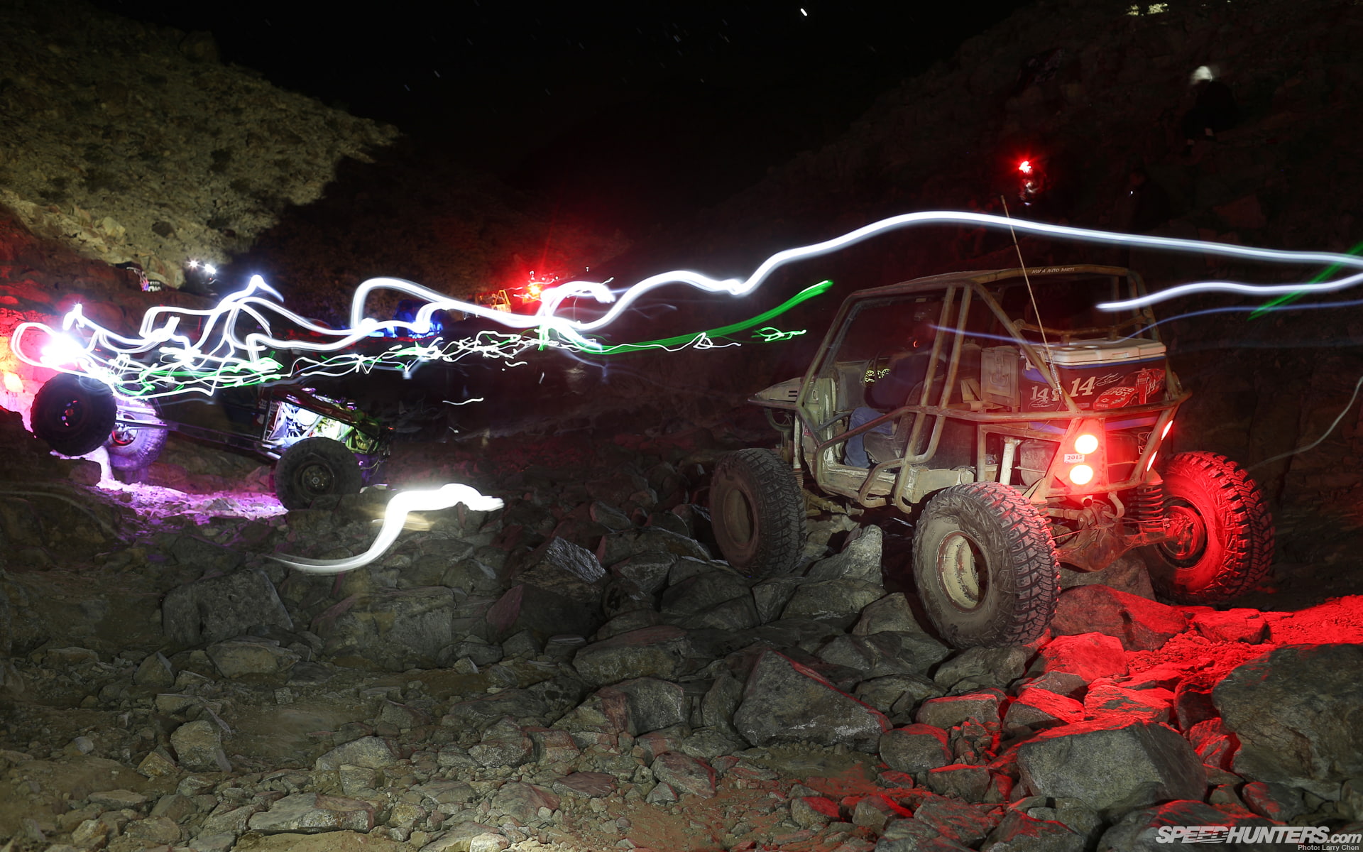 rock, crawler, timelapse, off, 1080P, road, light, cars, night, black, stone, hd, HD Wallpaper