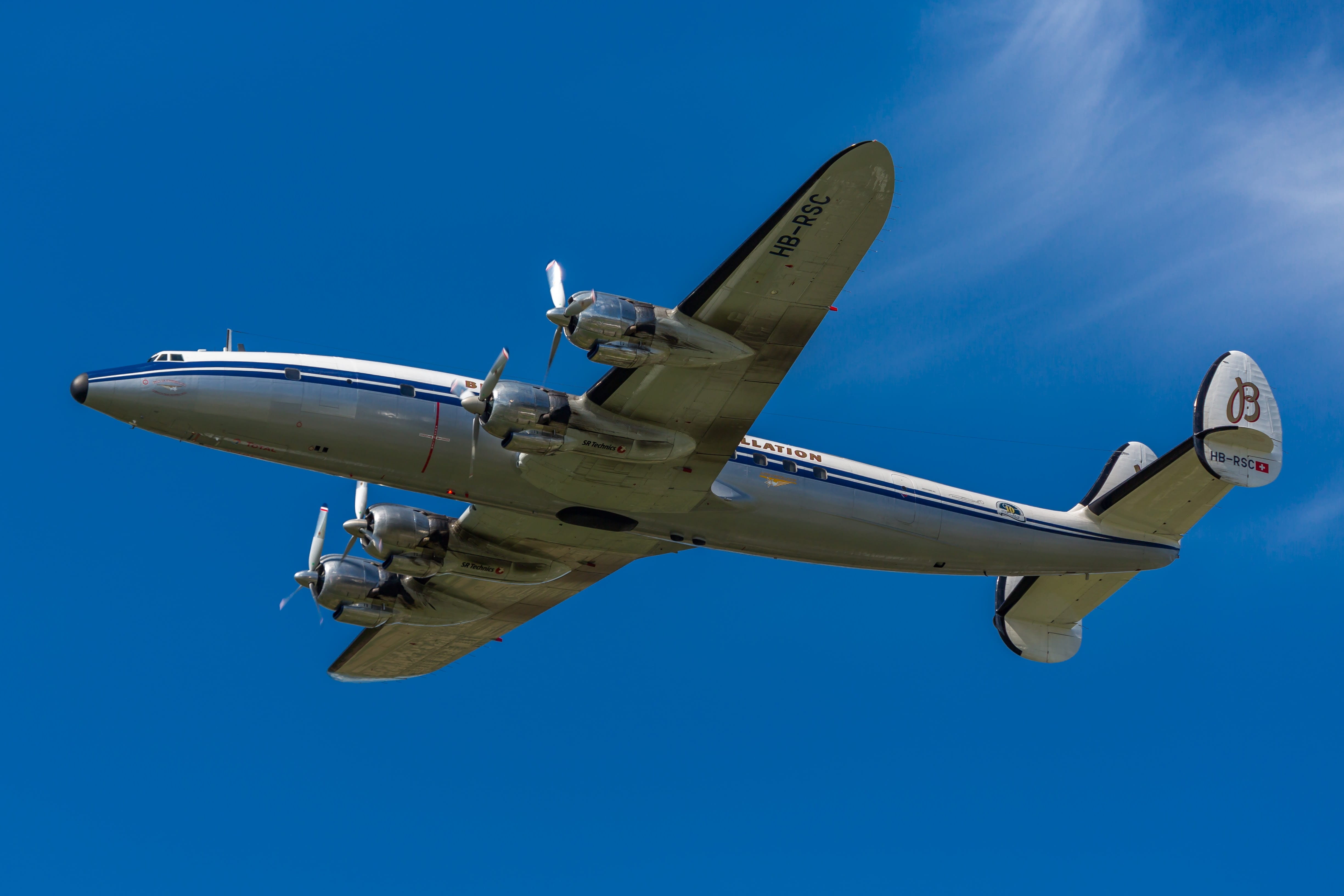 above, air14, flying, payerne, blue, lockheed, aircraft, air vehicle, airplane, nature, plane, conny, travel, aerospace industry, air show, outdoors, no people, HD Wallpaper