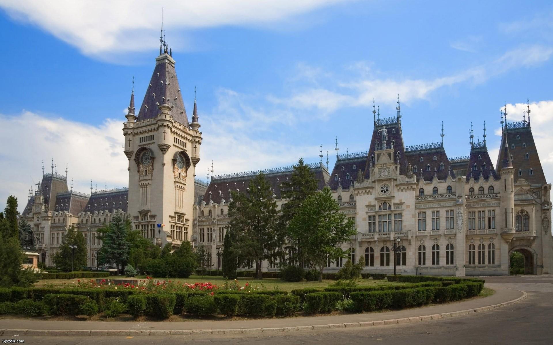iasi, castle, 1080P, city, nature and landscapes, architecture, HD Wallpaper