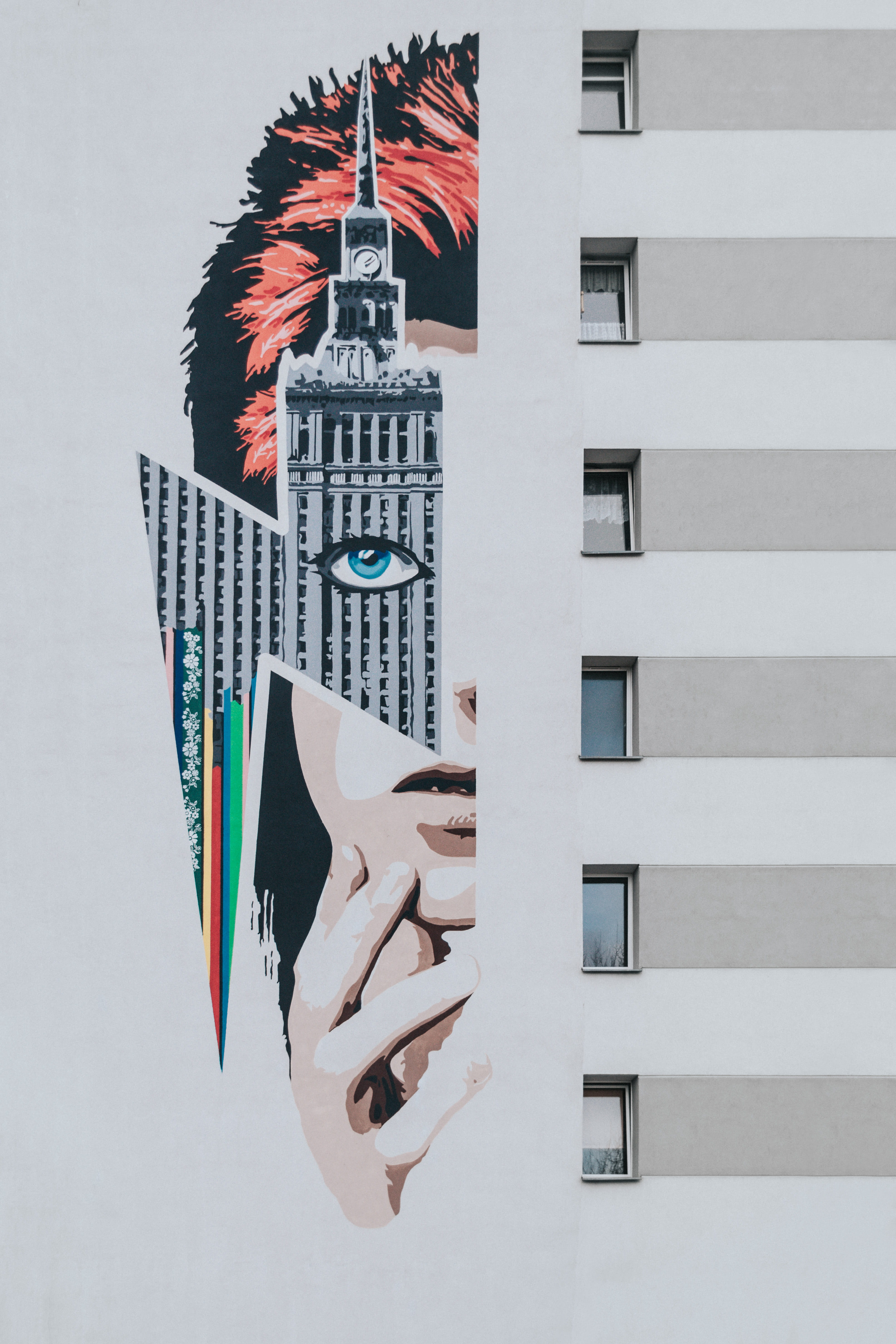 low angle view, portrait, polska, built structure, outdoors, architecture, wall, art and craft, poland, art, flag, graffiti, home decor, mural, creativity, Phone HD Wallpaper