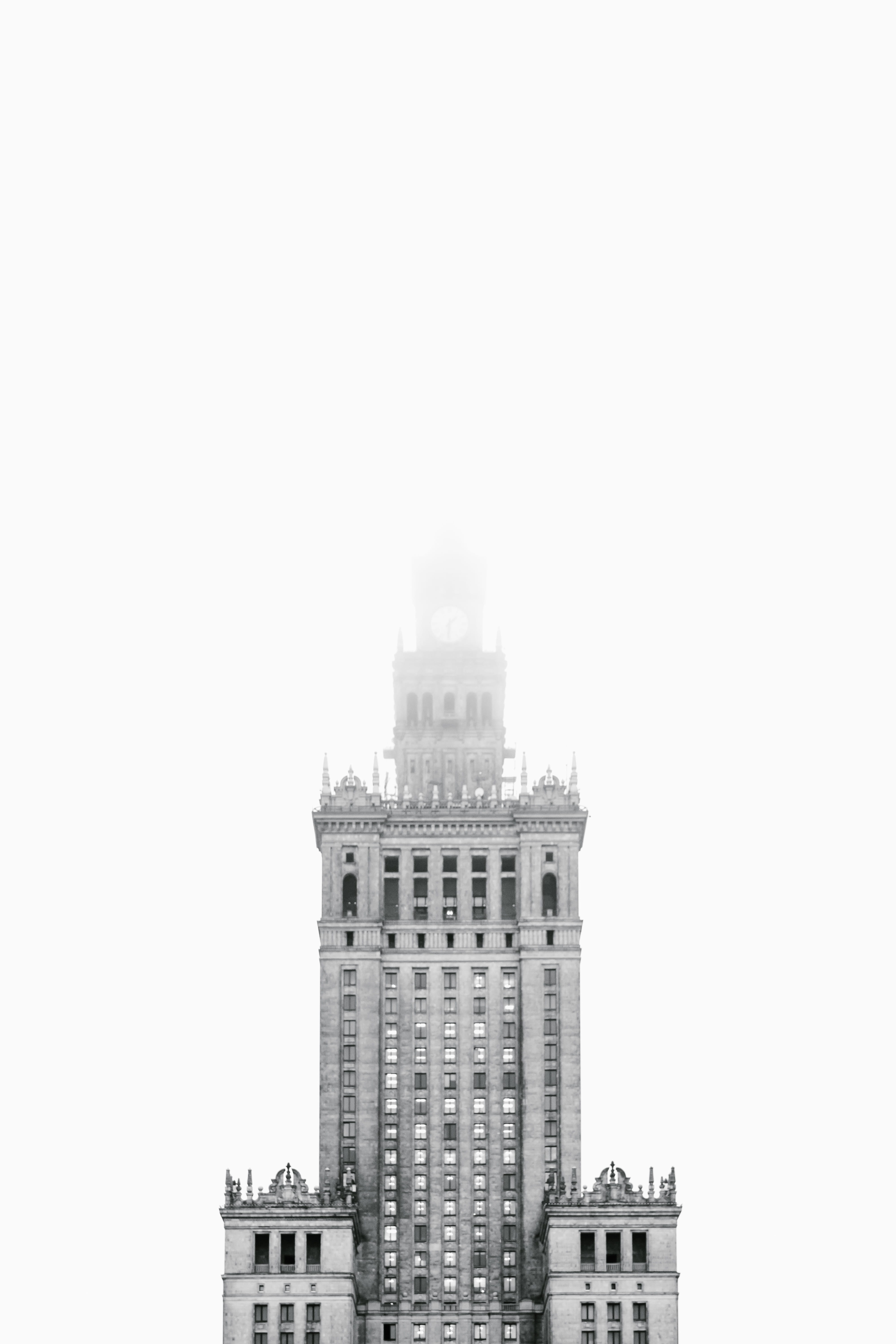 5K, tourism, condo, clear sky, steeple, city, financial district, culture, high rise, palace, office building exterior, warszawa, town, housing, spire, Phone HD Wallpaper