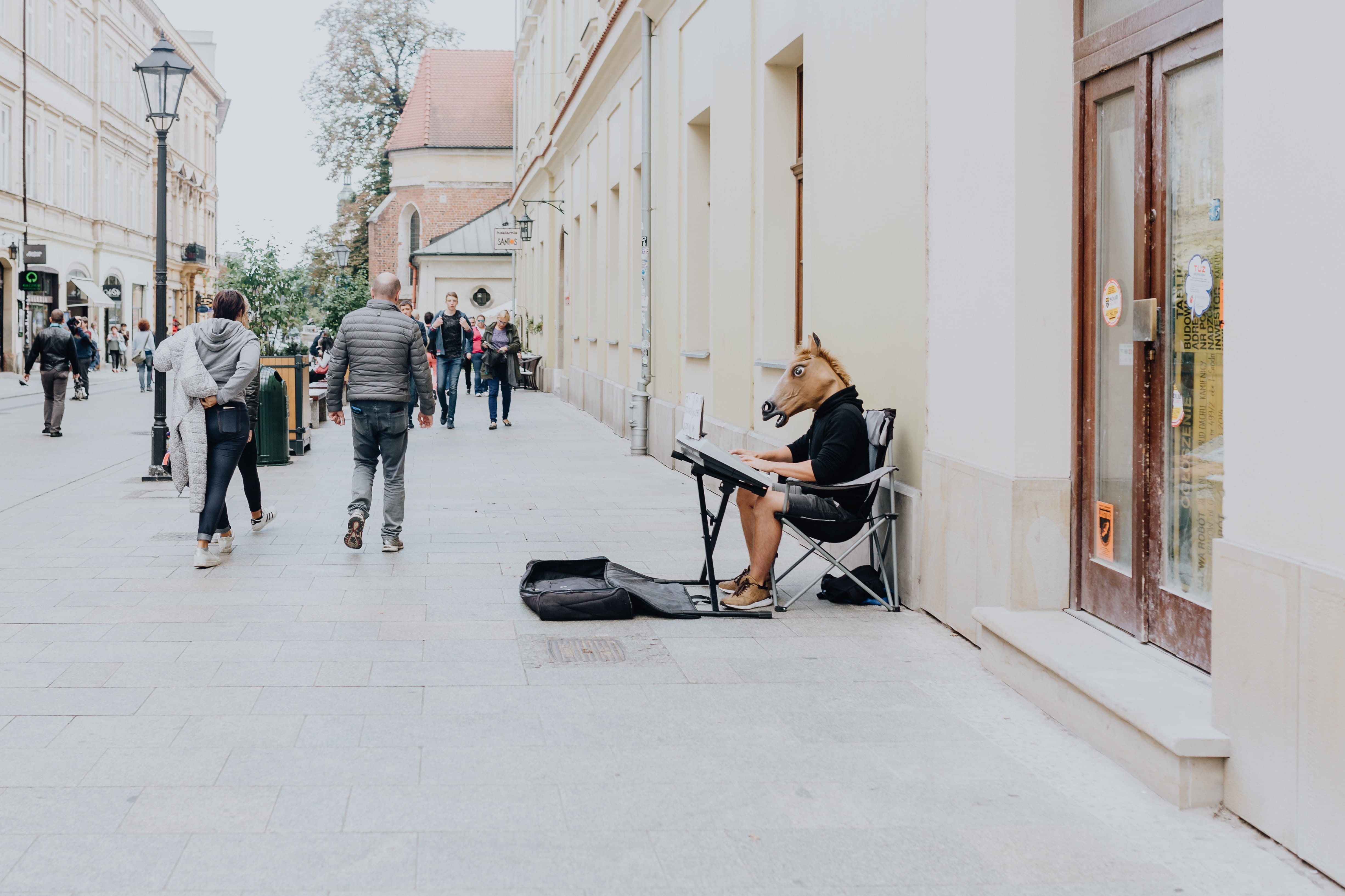city, first, polska, full length, mode of transportation, lifestyles, street, casual clothing, built structure, karkow, sitting, leisure activity, town, HD Wallpaper