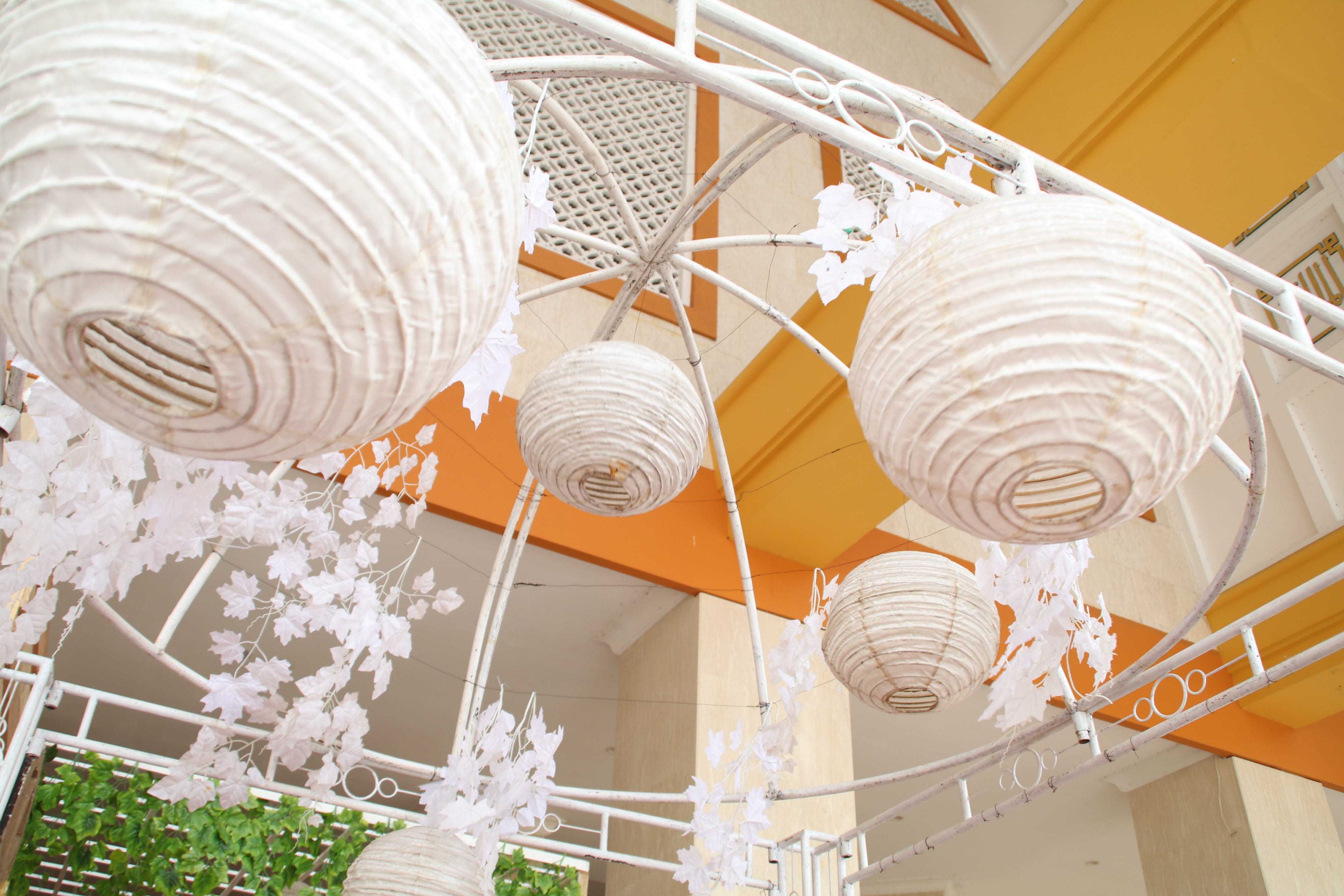 custom java, built structure, architecture, wedding, craft, openclipart, string, no people, low angle view, directly below, rope, lighting equipment, day, HD Wallpaper
