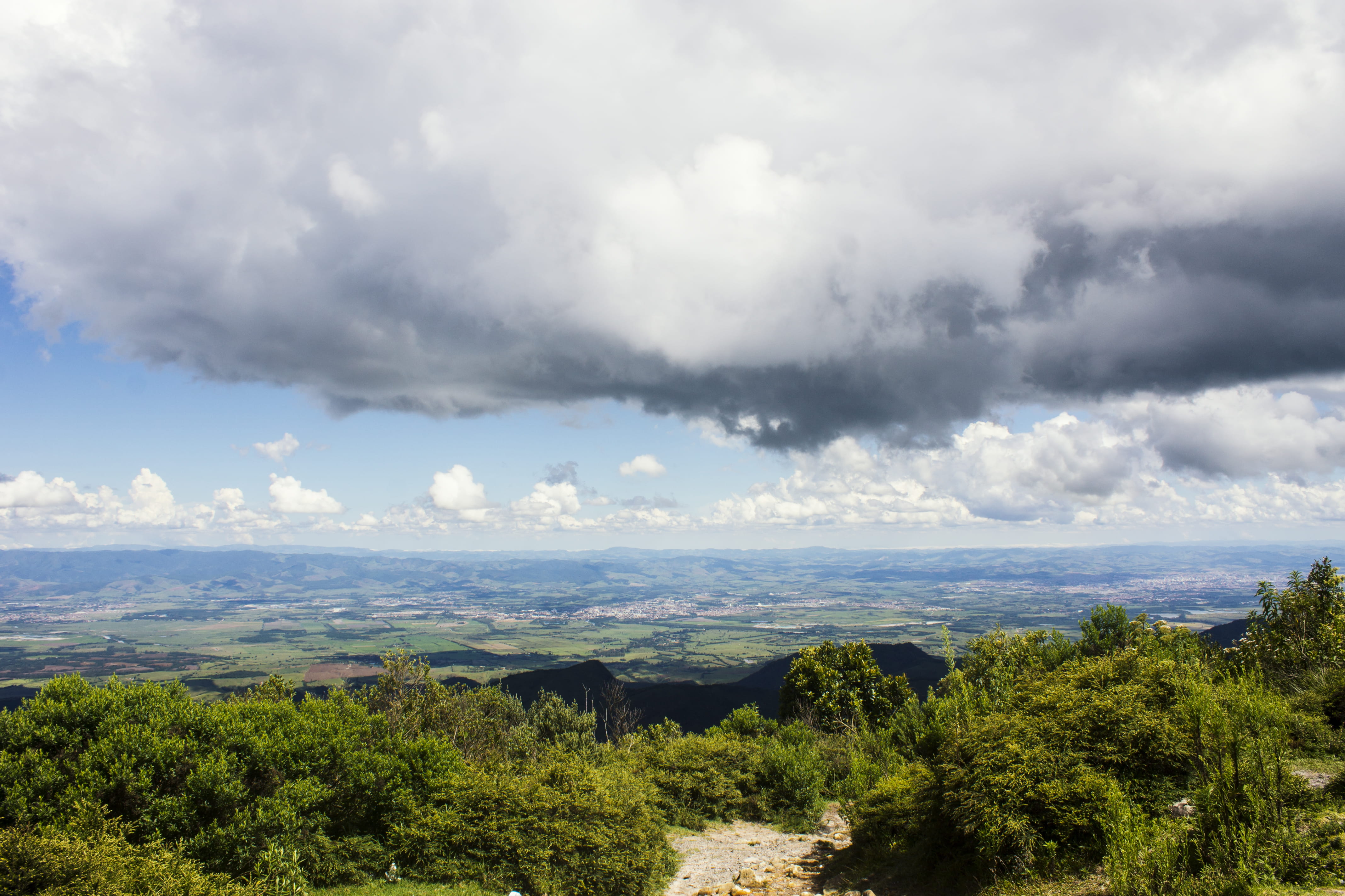 day, scenics - nature, cloud - sky, city, são, clouds, são paulo, tranquility, horizon, pico itupeva, brazil, br, sky, sp, 4K, non-urban scene, nature, HD Wallpaper