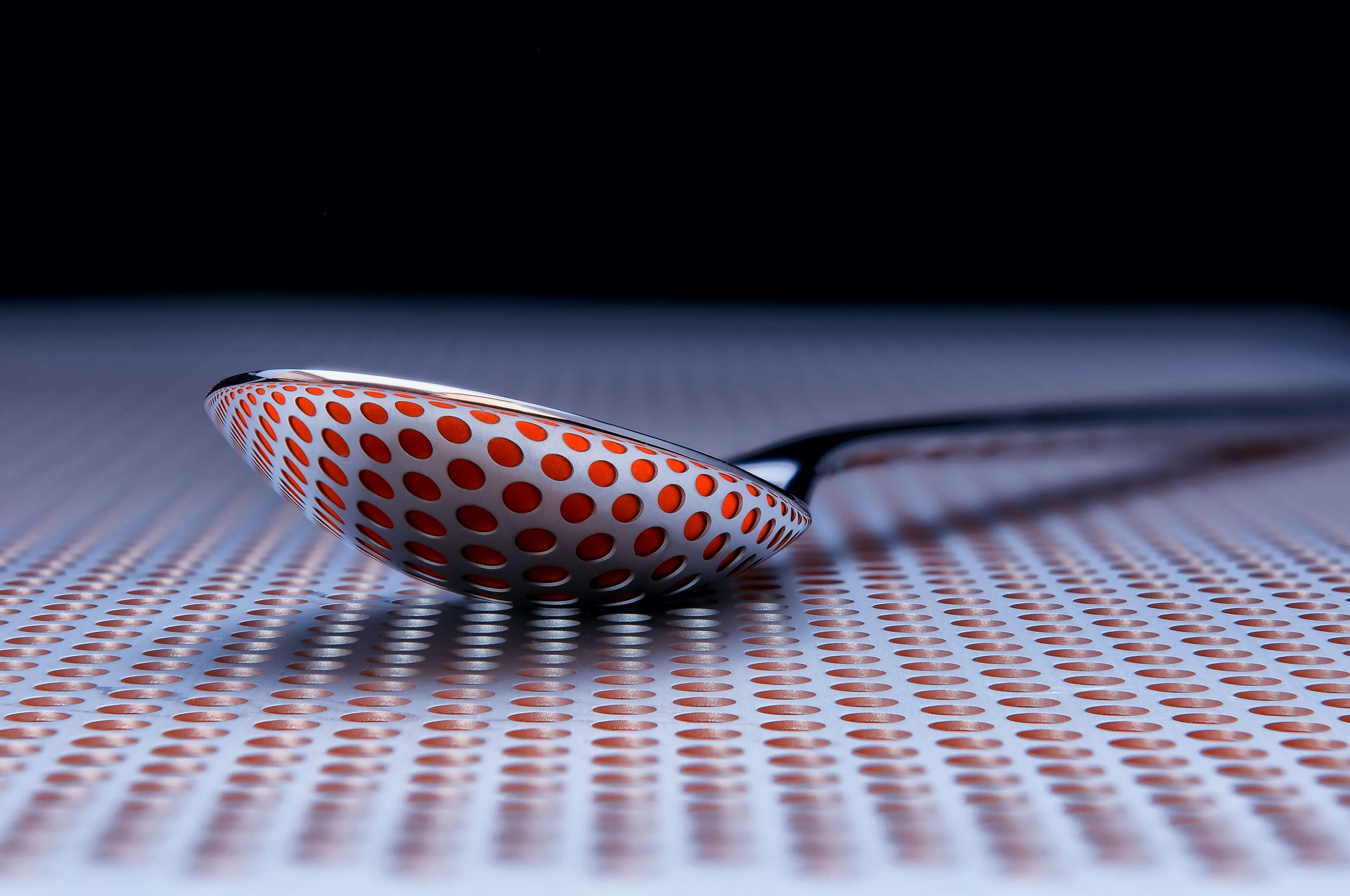 no people, structure, positive emotion, still life, indoors, communication, technology, form, scientific experiment, spoon, red, tabletop photography, close-up, HD Wallpaper