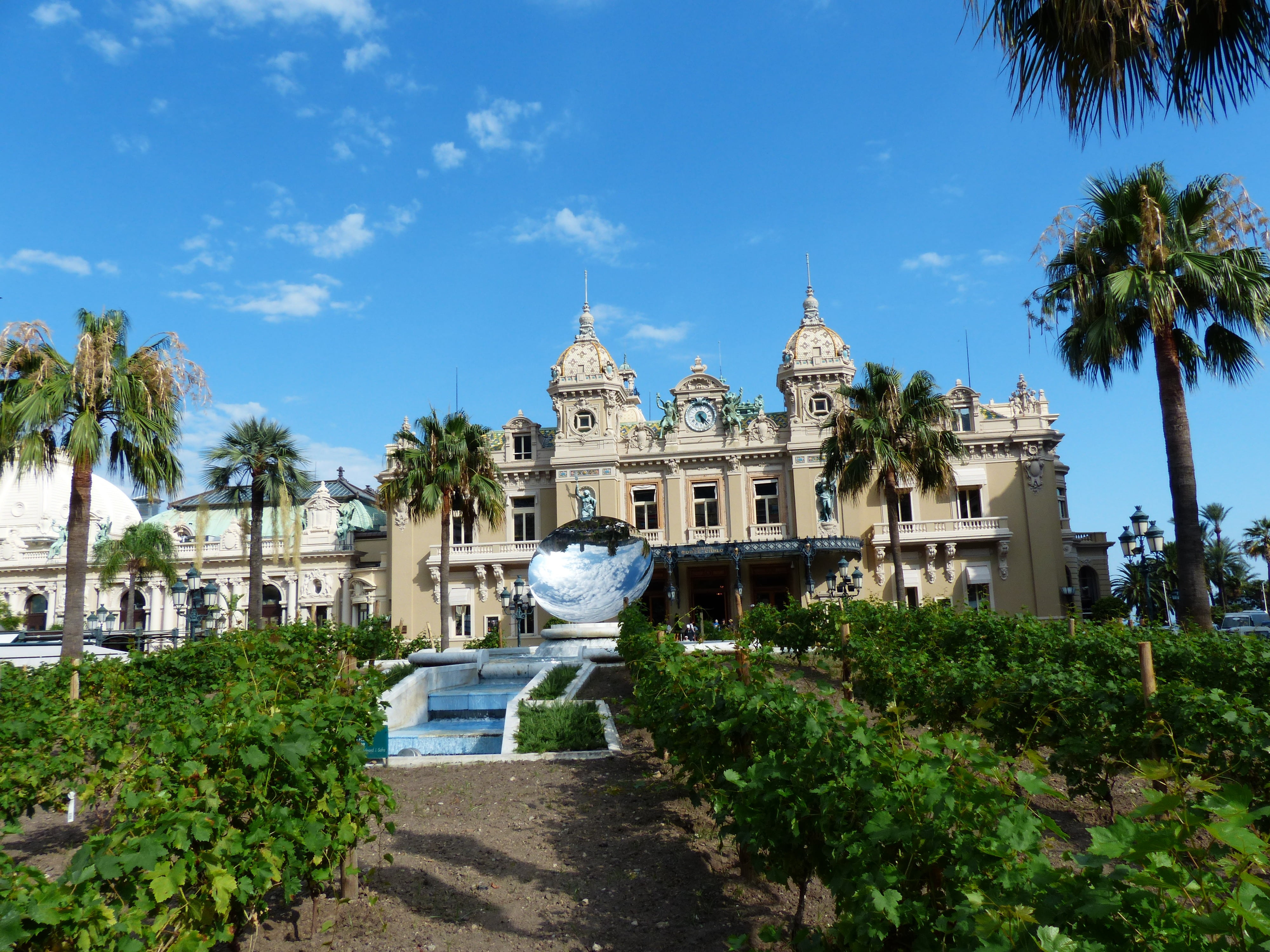 travel destinations, casino, no people, district, architecture, building, outdoors, place of worship, monaco, tree, monte carlo, buildings, nature, religion, HD Wallpaper