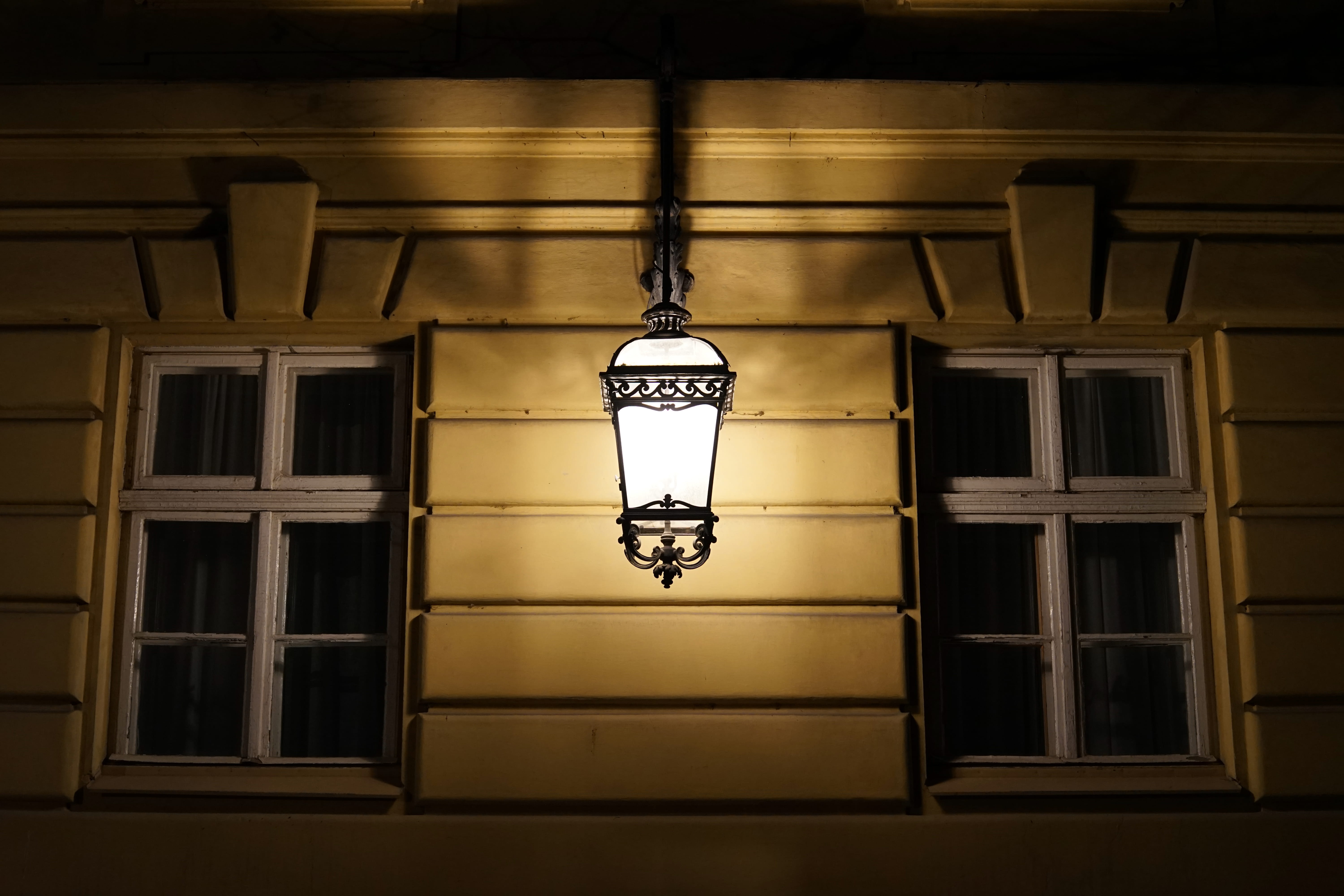 night, turned, ceiling, no people, lighting equipment, indoors, electric lamp, home, electricity, black, beside, light, architecture, light - natural phenomenon, HD Wallpaper