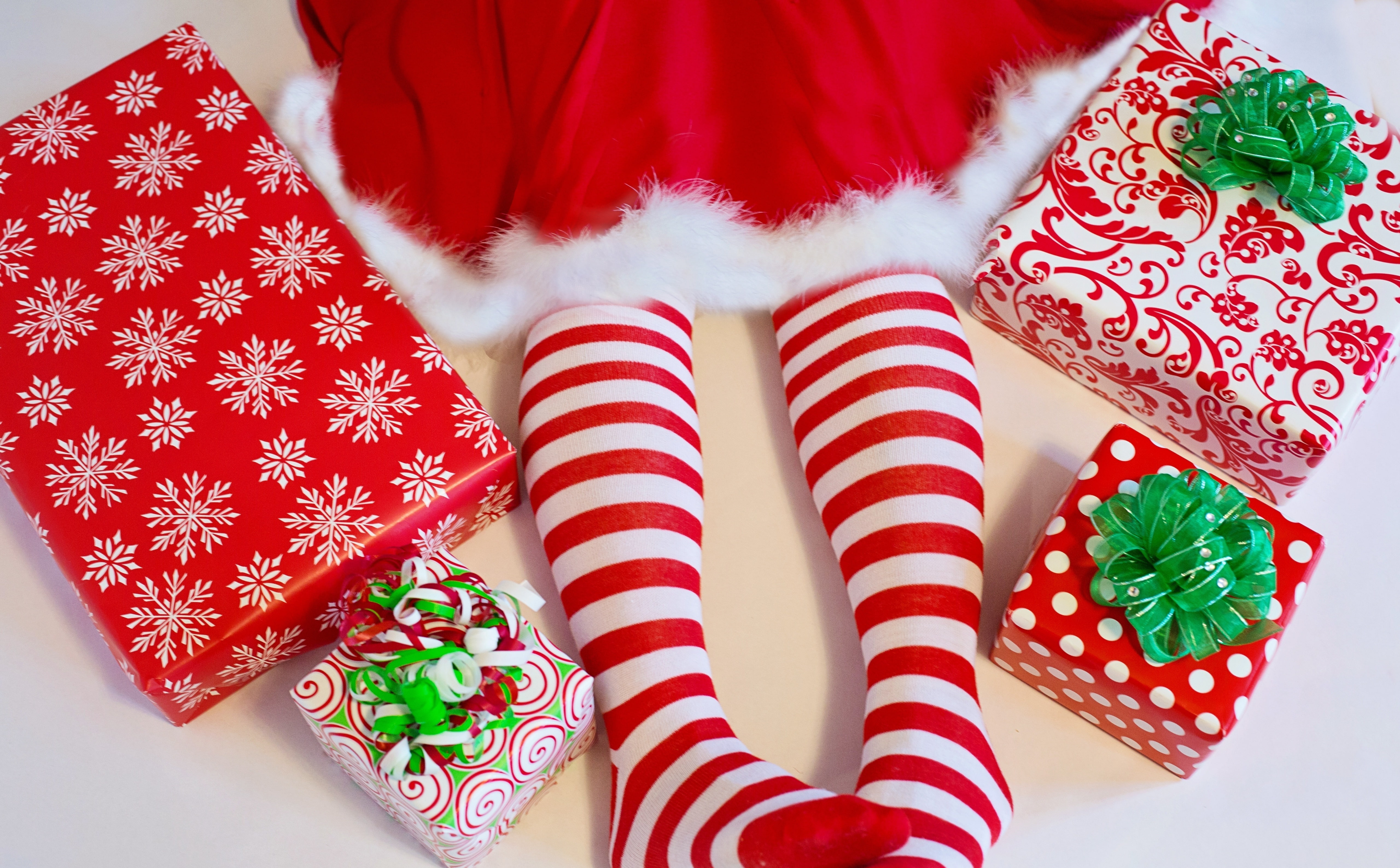 MerryChristmas, Legs, red, child, low section, elf, indoors, high angle view, Holidays, Christmas, pattern, directly above, shoe, human leg, adult, fashion, HD Wallpaper