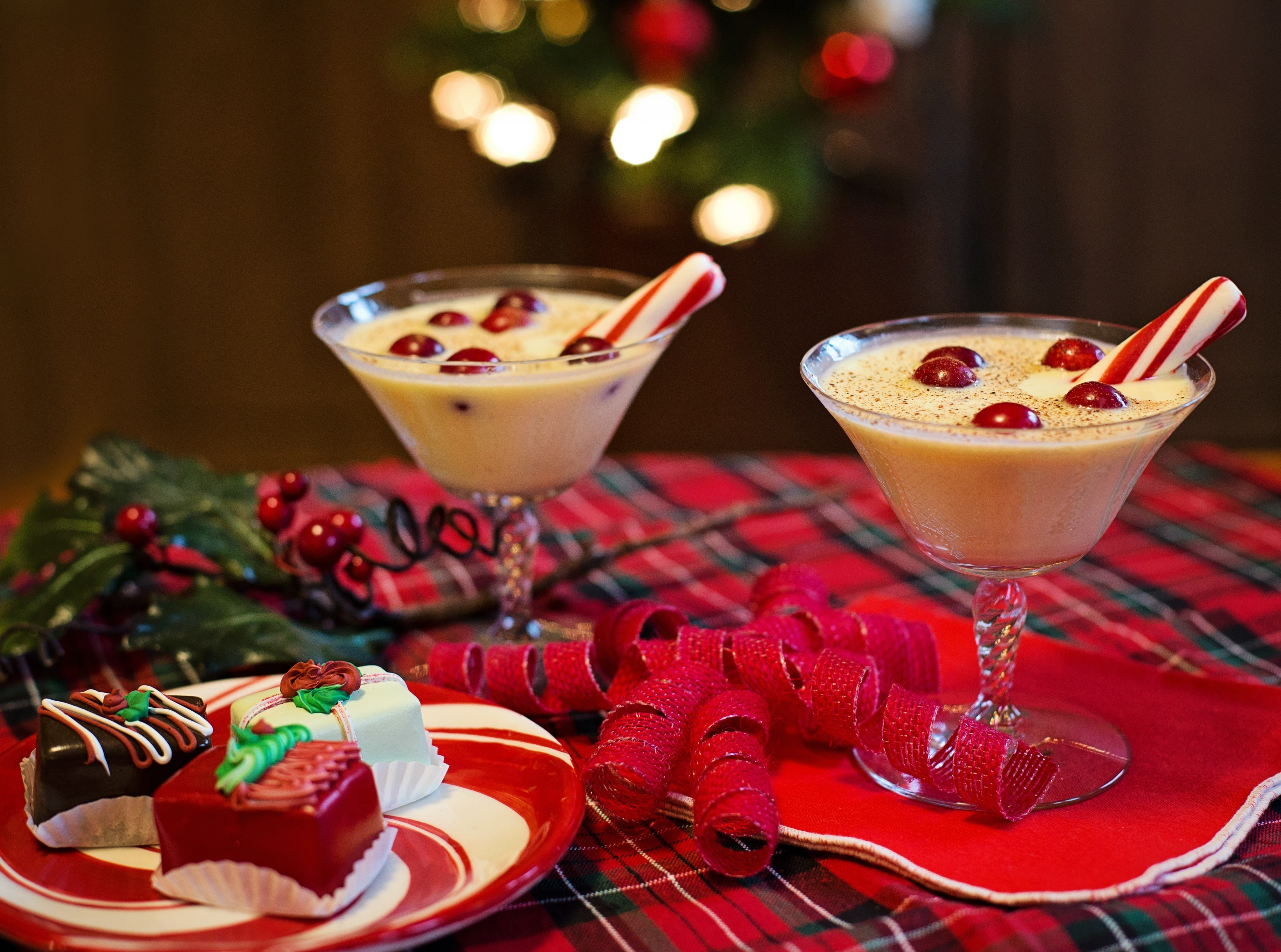 Festive, indoors, temptation, dessert, glass, MerryChristmas, no people, sweet food, Holiday, EggNog, Christmas, Food and Drink, Treat, indulgence, cocktail, HD Wallpaper