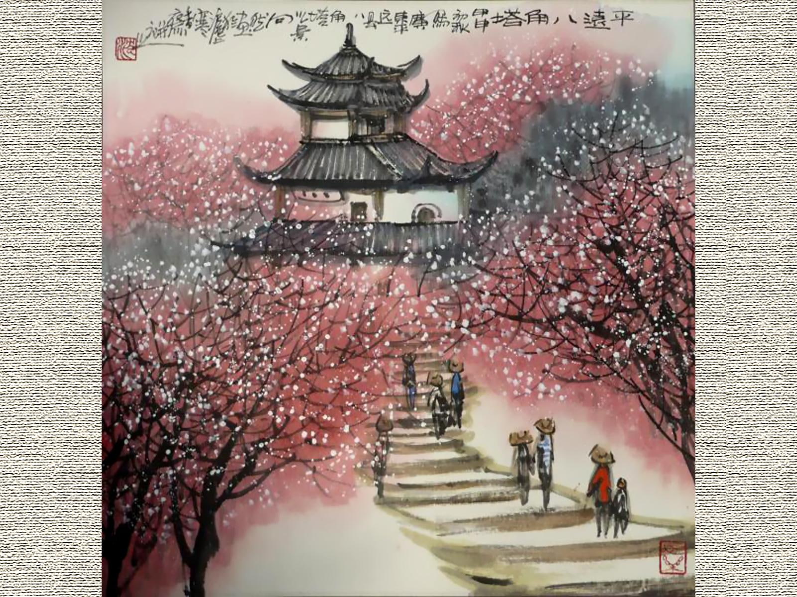 japanese, asian-art, chinese, 720P, asian, art, paintings, HD Wallpaper